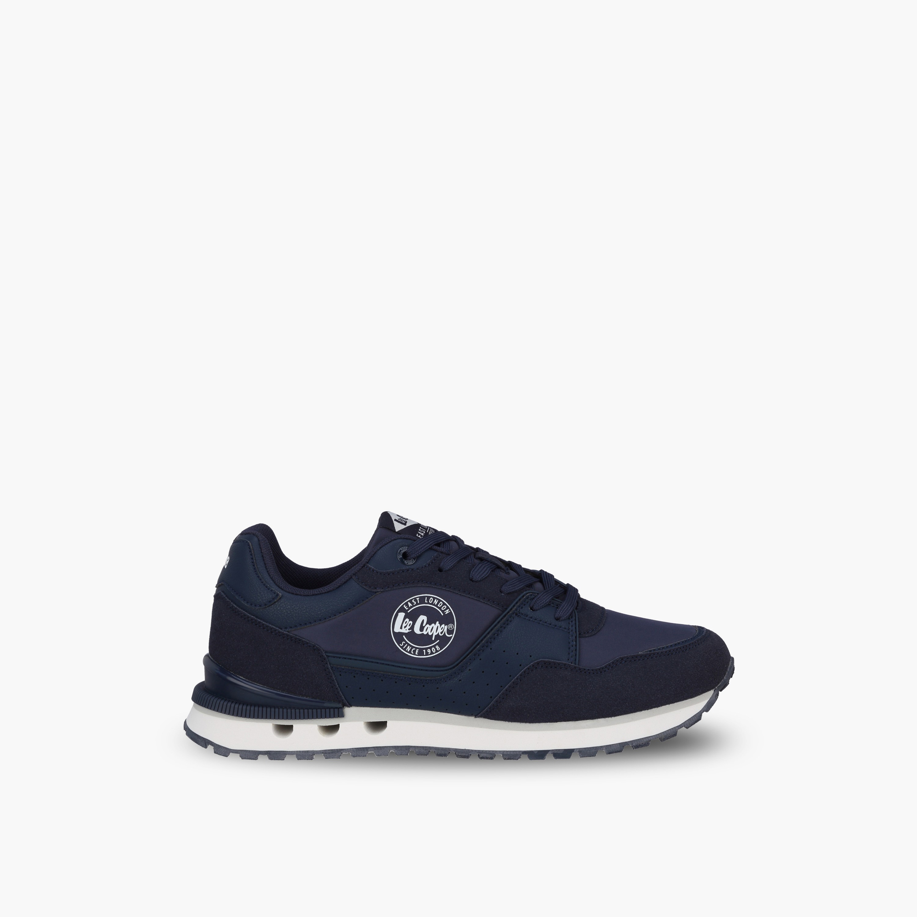 حذاء سنيكرز كاحل بقوالب ملونة ورباط للرجال من لي كوبر-men-shoes-sneakers-image-3