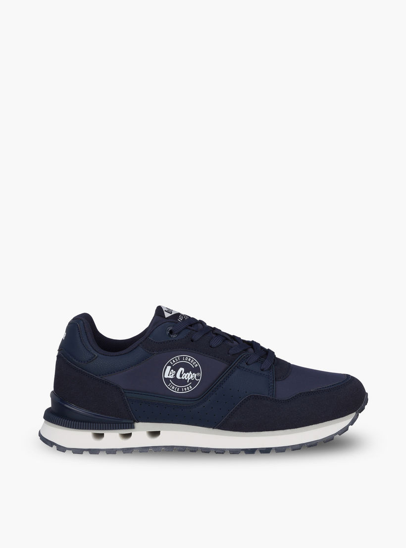 حذاء سنيكرز كاحل بقوالب ملونة ورباط للرجال من لي كوبر-men-shoes-sneakers-image-3