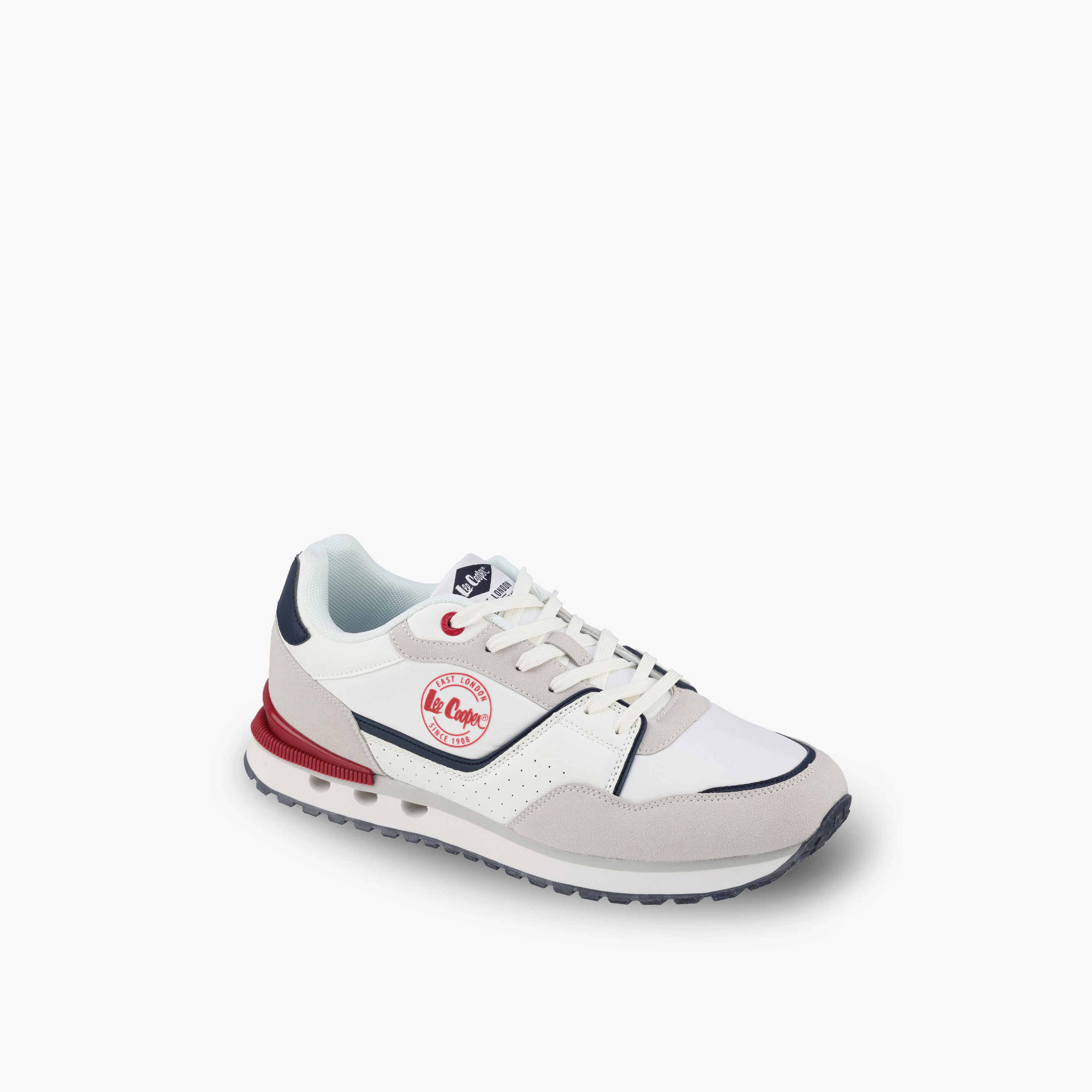 حذاء سنيكرز كاحل بقوالب ملونة ورباط للرجال من لي كوبر-men-shoes-sneakers-image-2