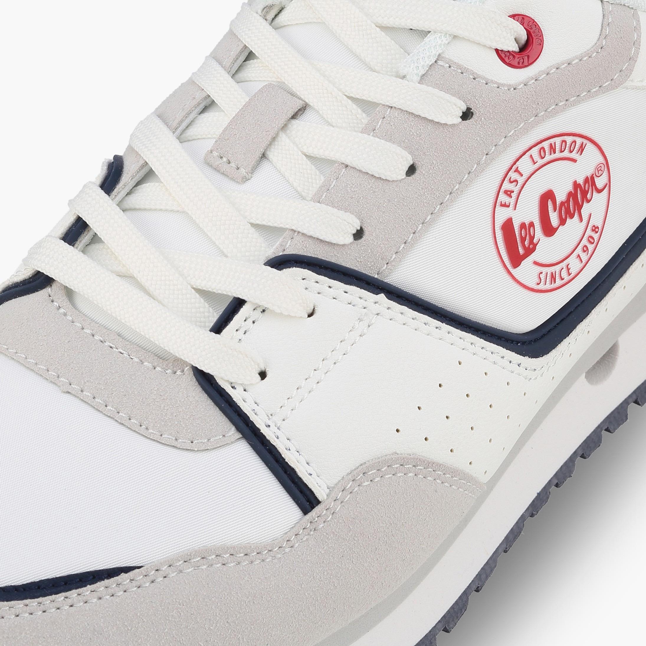 حذاء سنيكرز كاحل بقوالب ملونة ورباط للرجال من لي كوبر-men-shoes-sneakers-image-4