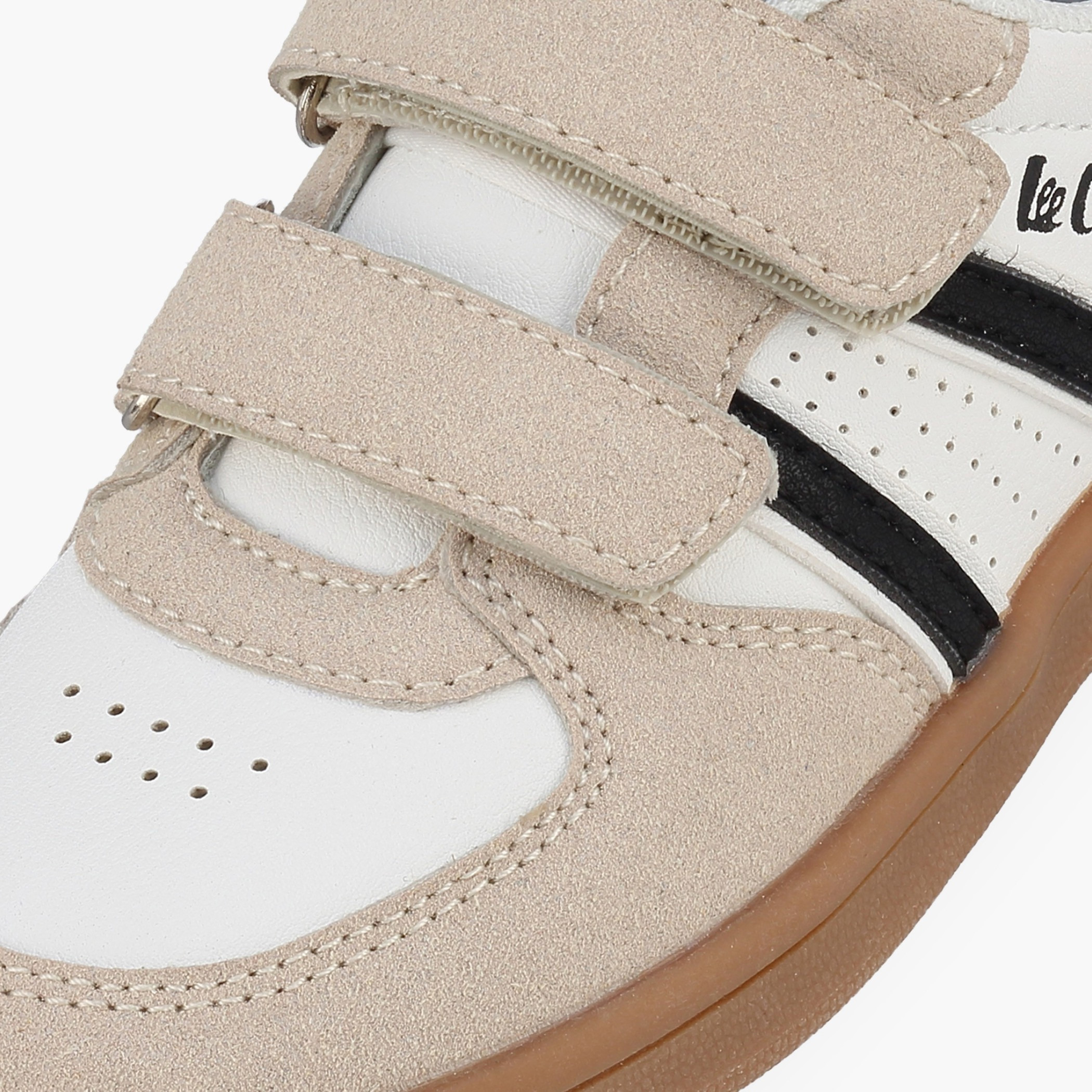 حذاء سنيكرز طول الكاحل بشريط إغلاق لاصق للبنات من لي كوبر-girls-shoes-sneakers-image-4