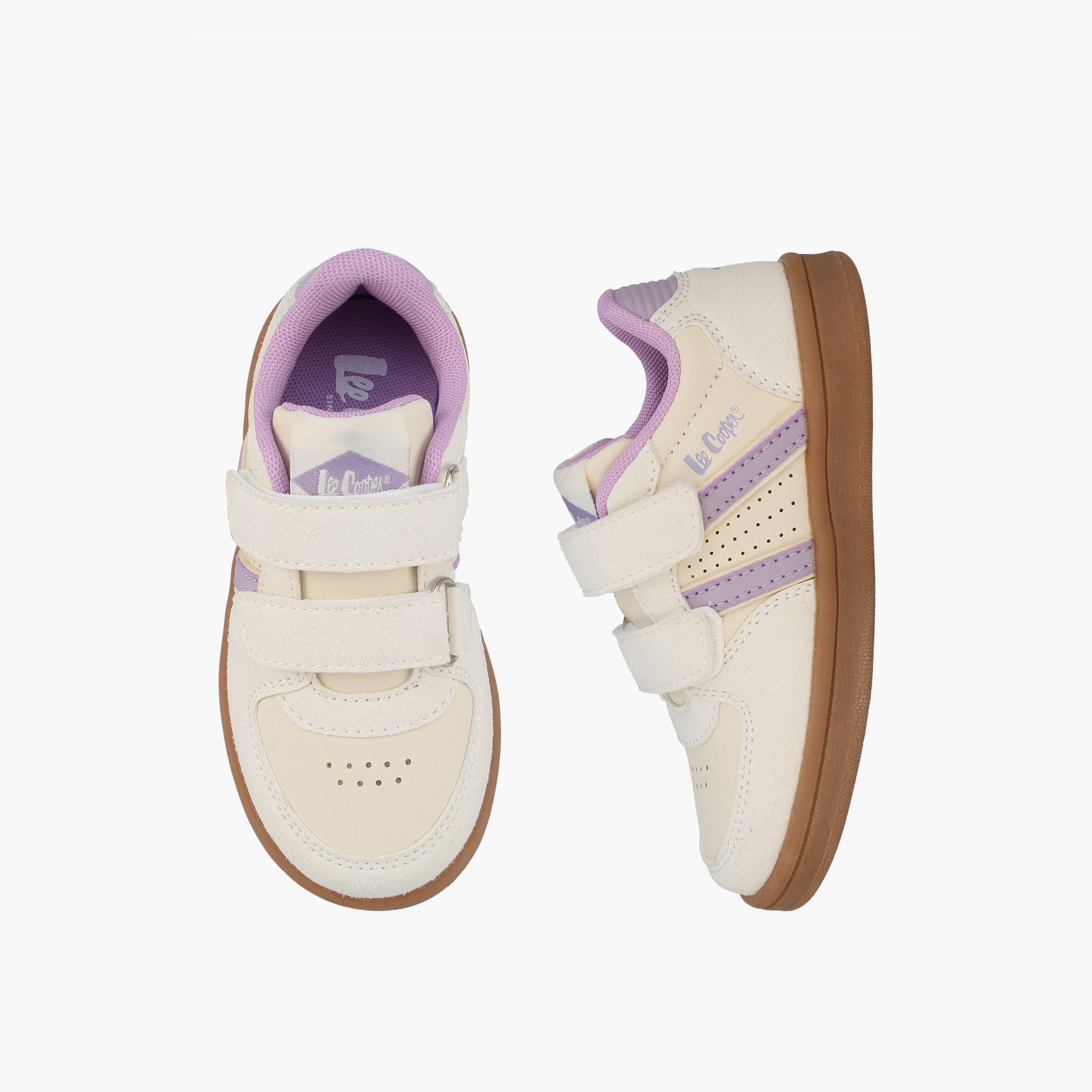 Lee Cooper Girls Hook & Loop Ankle Sneakers-girls-shoes-sneakers-image-1