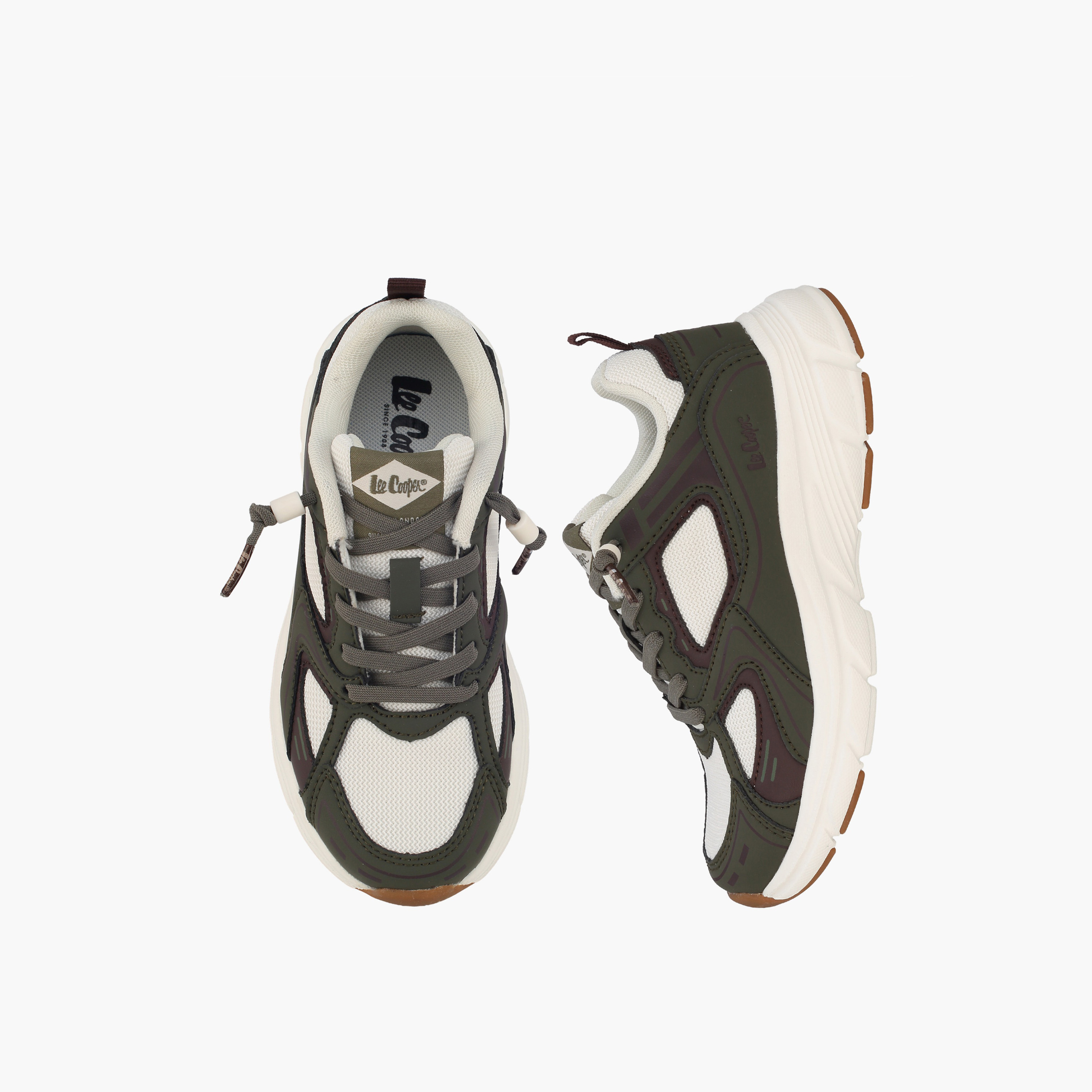Lee Cooper Boys Lace-Up Ankle Sneakers-boys-shoes-sneakers-image-1
