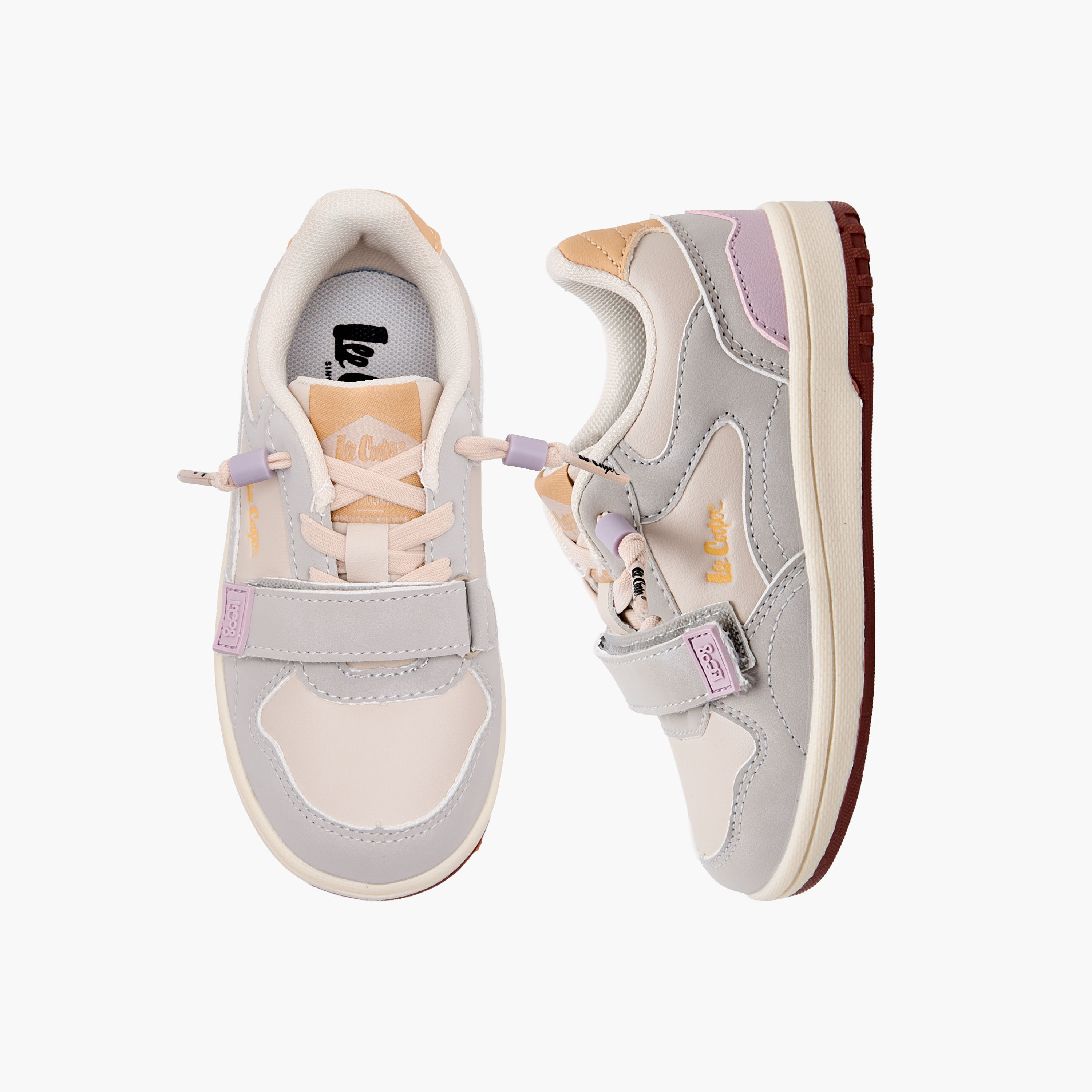 Lee Cooper Girls Hook & Loop Ankle Sneakers-girls-shoes-sneakers-image-1