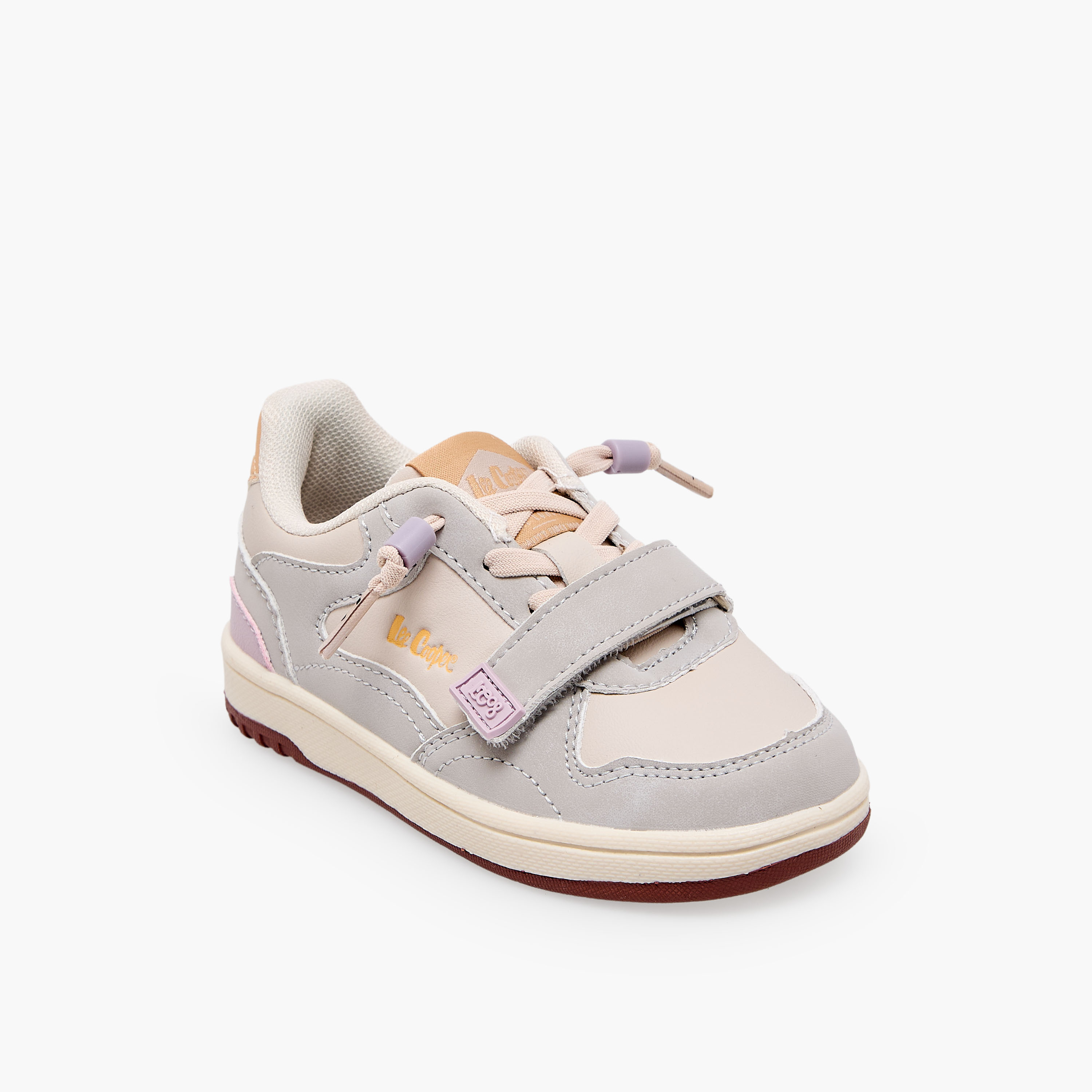 Lee Cooper Girls Hook & Loop Ankle Sneakers-girls-shoes-sneakers-image-2