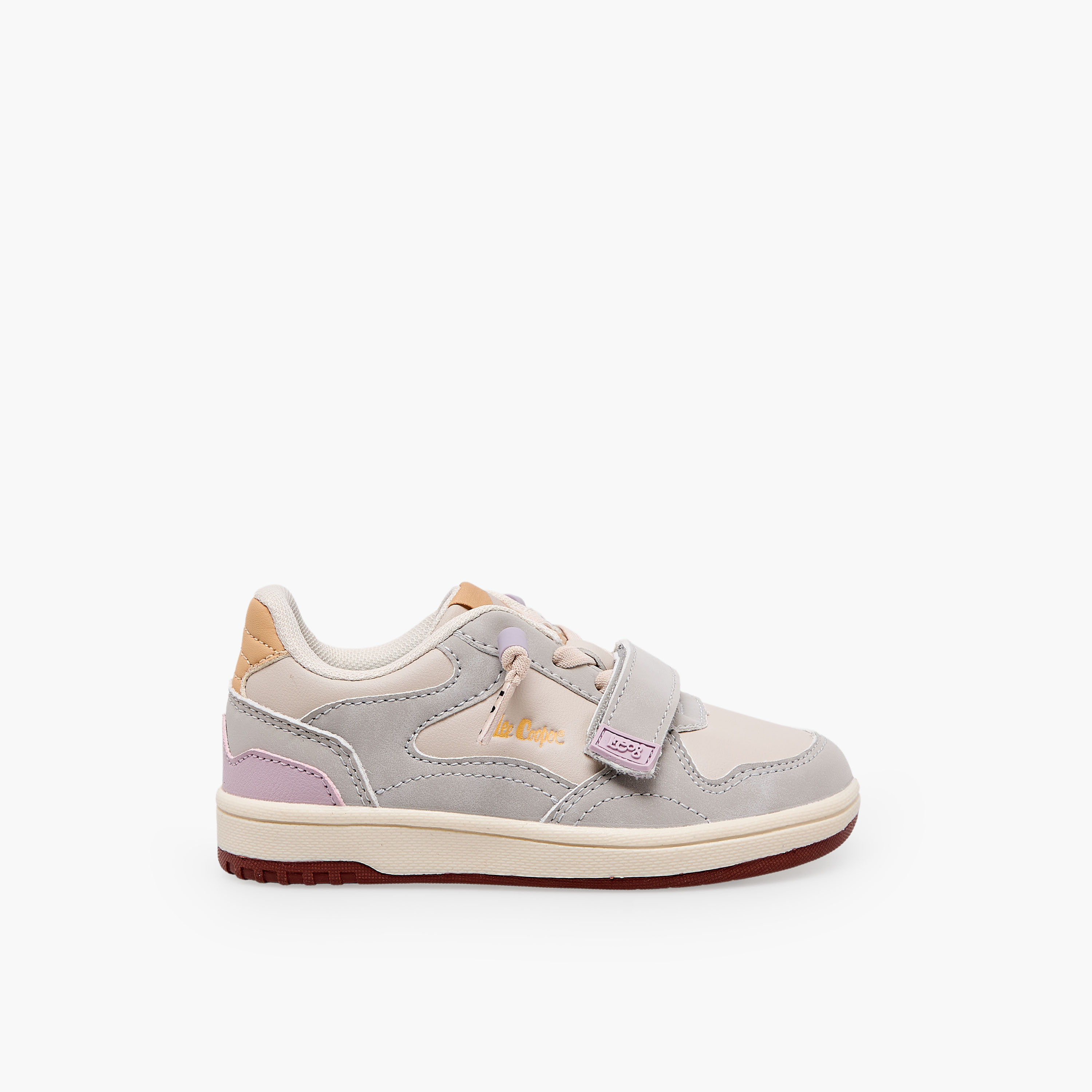 Lee Cooper Girls Hook & Loop Ankle Sneakers-girls-shoes-sneakers-image-3