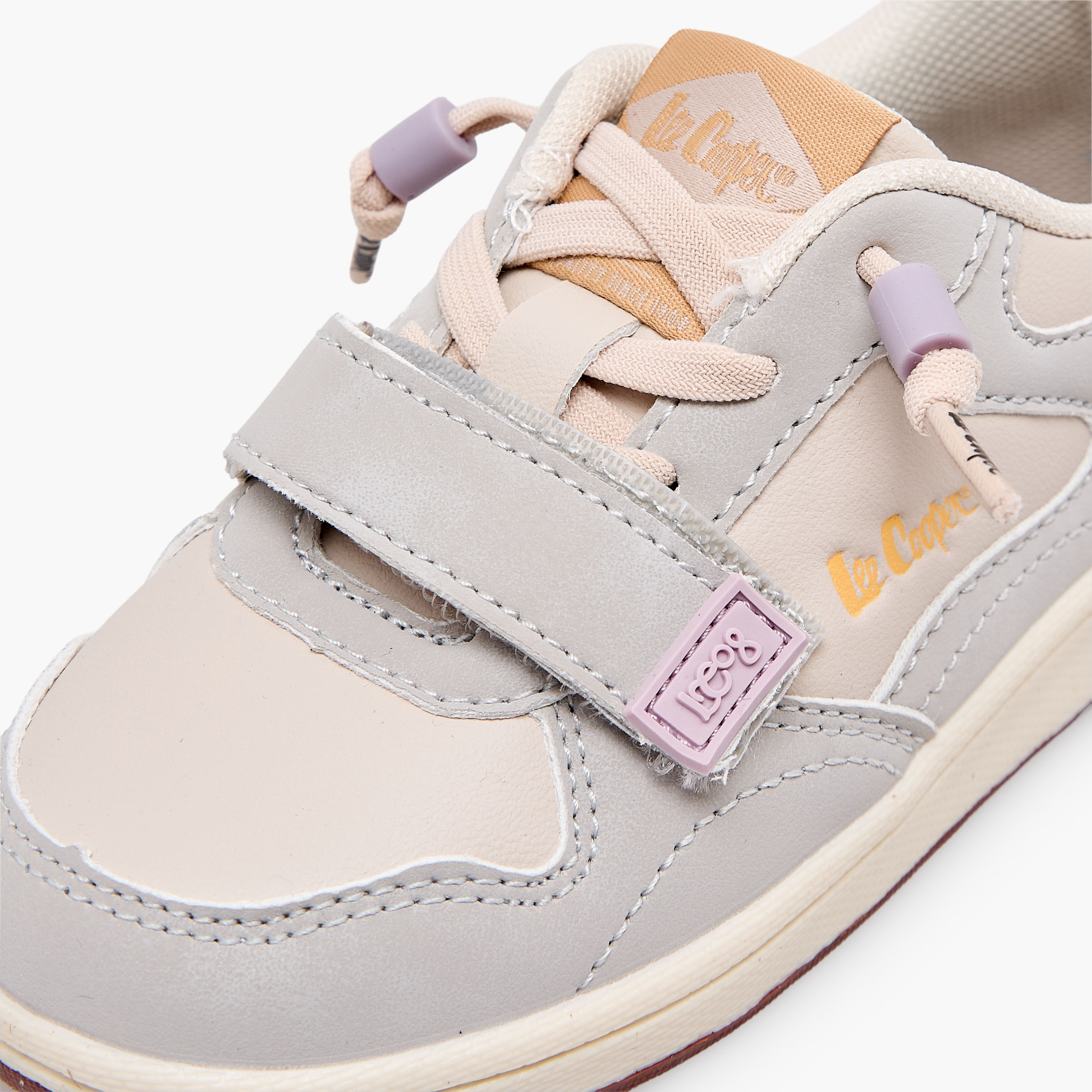 Lee Cooper Girls Hook & Loop Ankle Sneakers-girls-shoes-sneakers-image-7