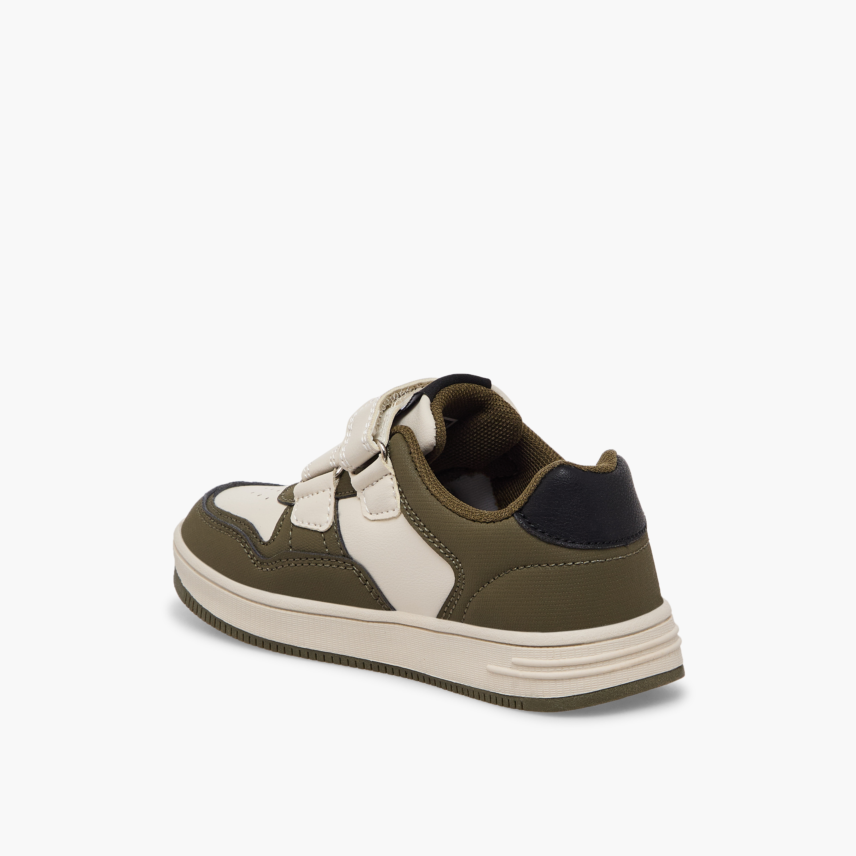 Lee Cooper Boys Panelled Hook & Loop Ankle Sneakers-boys-shoes-sneakers-image-5