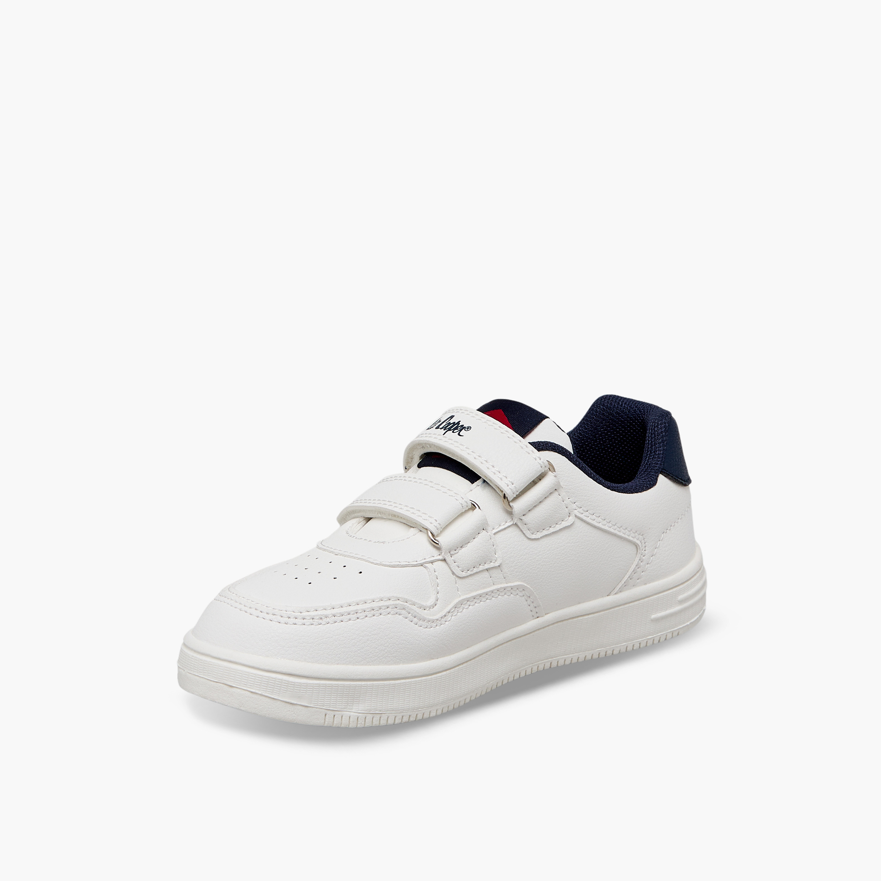 Lee Cooper Boys Panelled Hook & Loop Ankle Sneakers-boys-shoes-sneakers-image-4