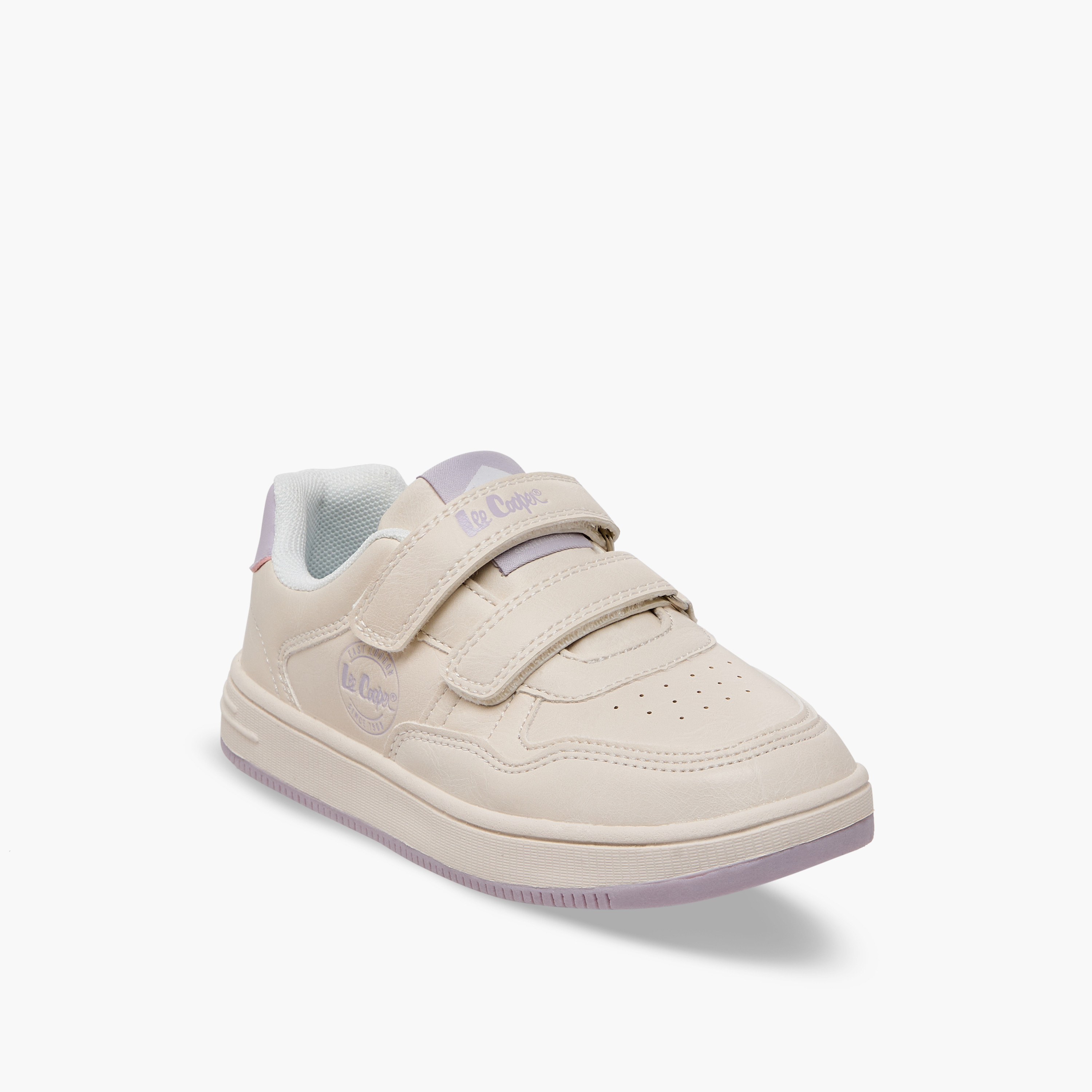 حذاء سنيكرز طول الكاحل بشريط إغلاق للبنات من لي كوبر-girls-shoes-sneakers-image-2
