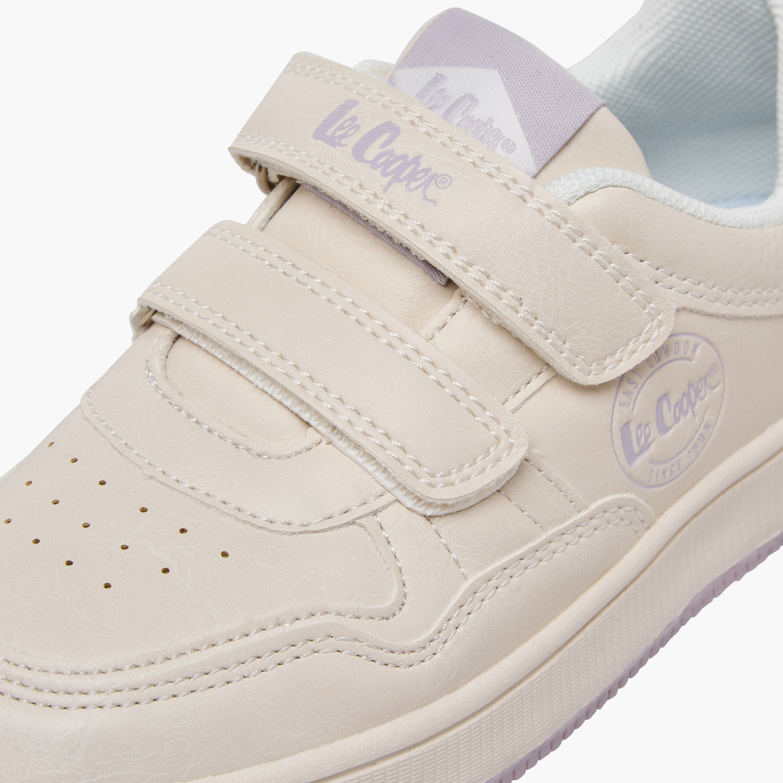حذاء سنيكرز طول الكاحل بشريط إغلاق للبنات من لي كوبر-girls-shoes-sneakers-image-7