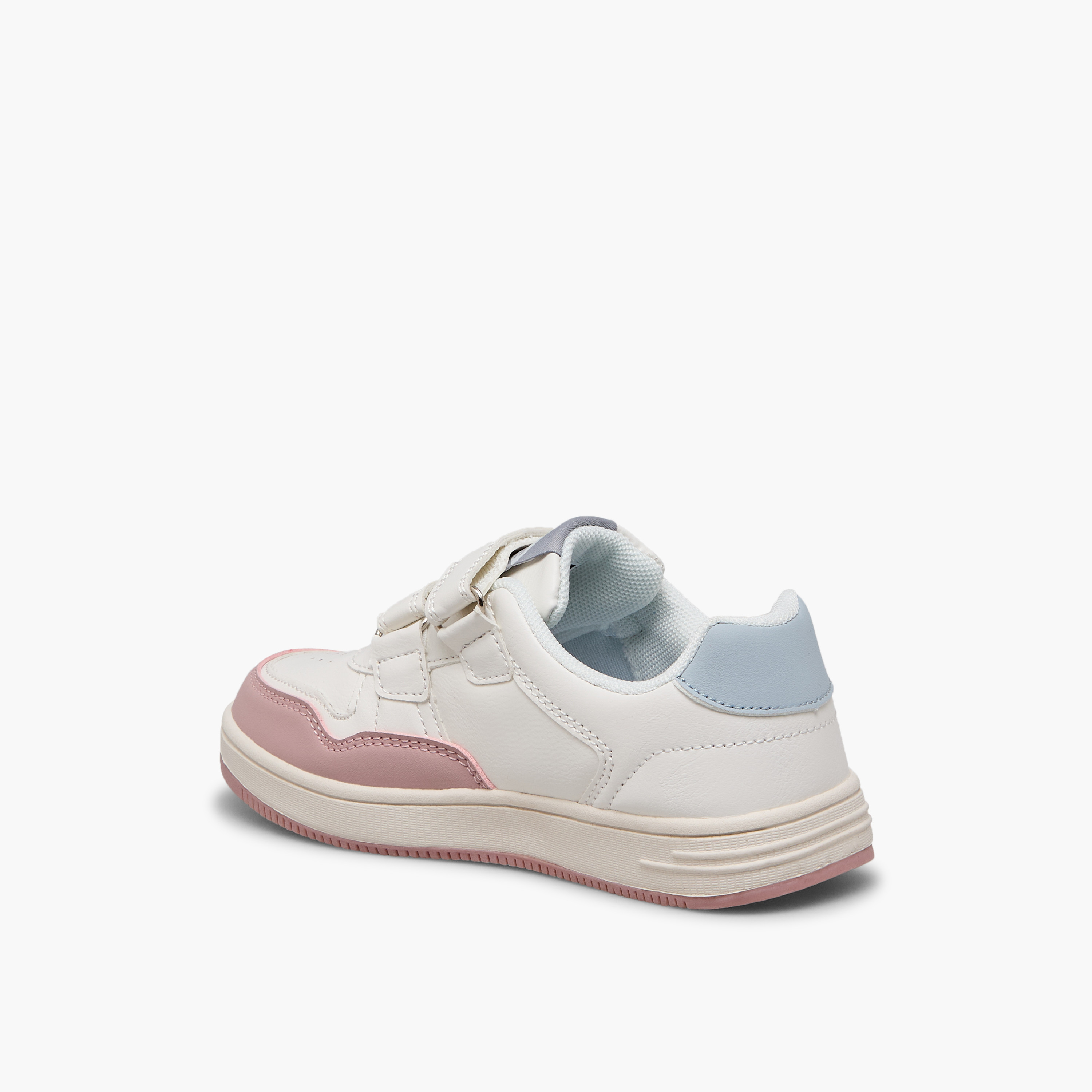 حذاء سنيكرز طول الكاحل بشريط إغلاق للبنات من لي كوبر-girls-shoes-sneakers-image-13