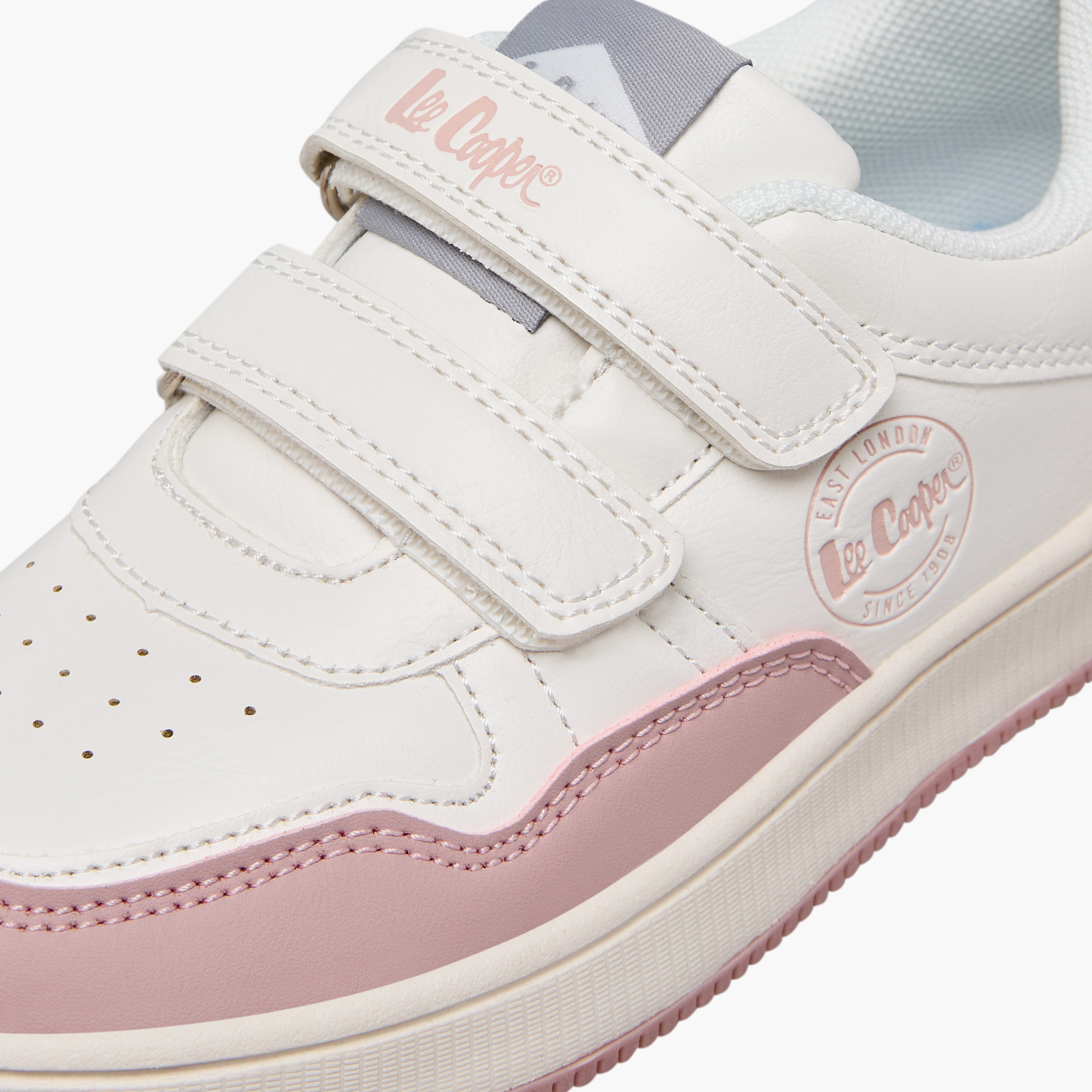 Lee Cooper Girls Hook & Loop Ankle Sneakers-girls-shoes-sneakers-image-7