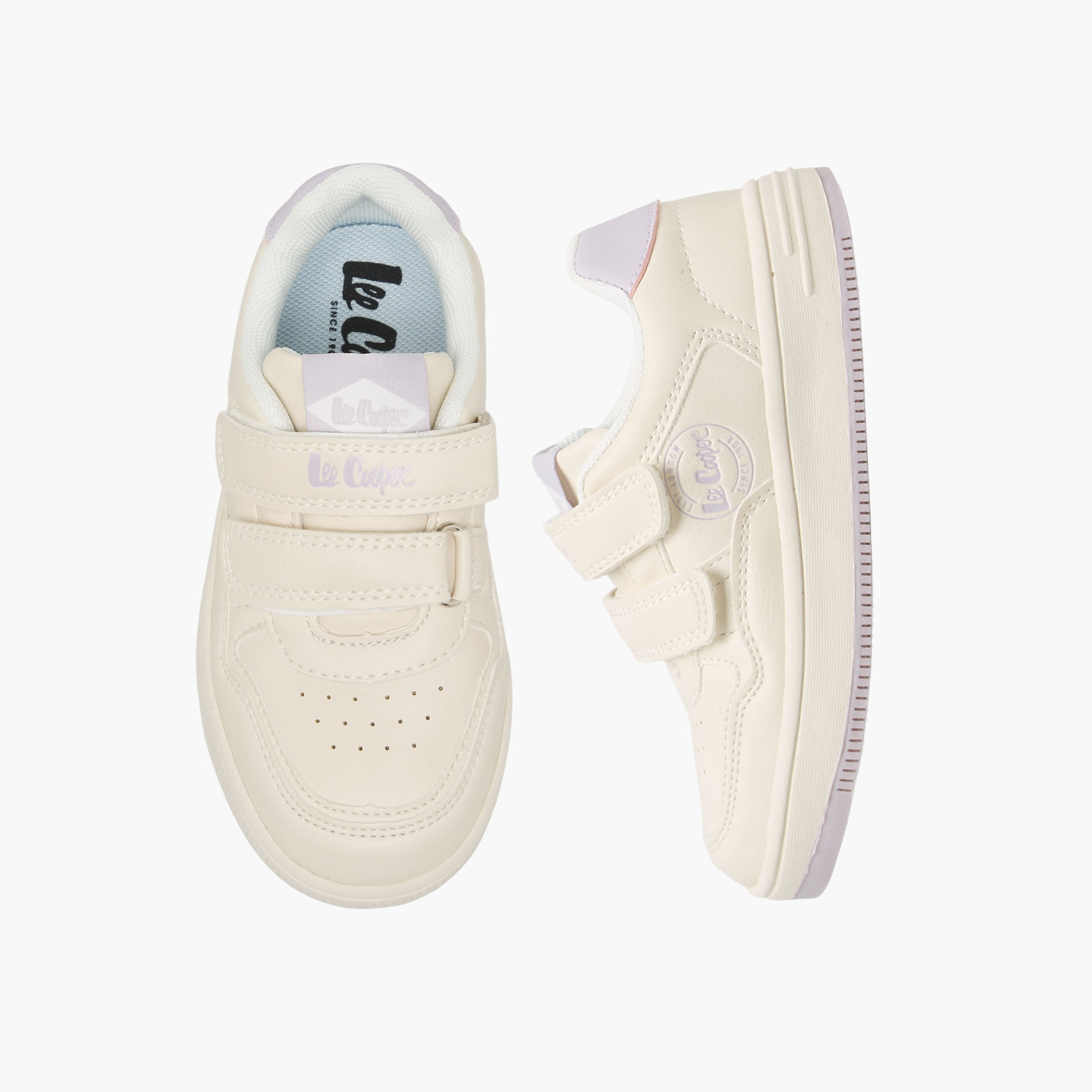 Lee Cooper Girls Hook & Loop Ankle Sneakers-girls-shoes-sneakers-image-1