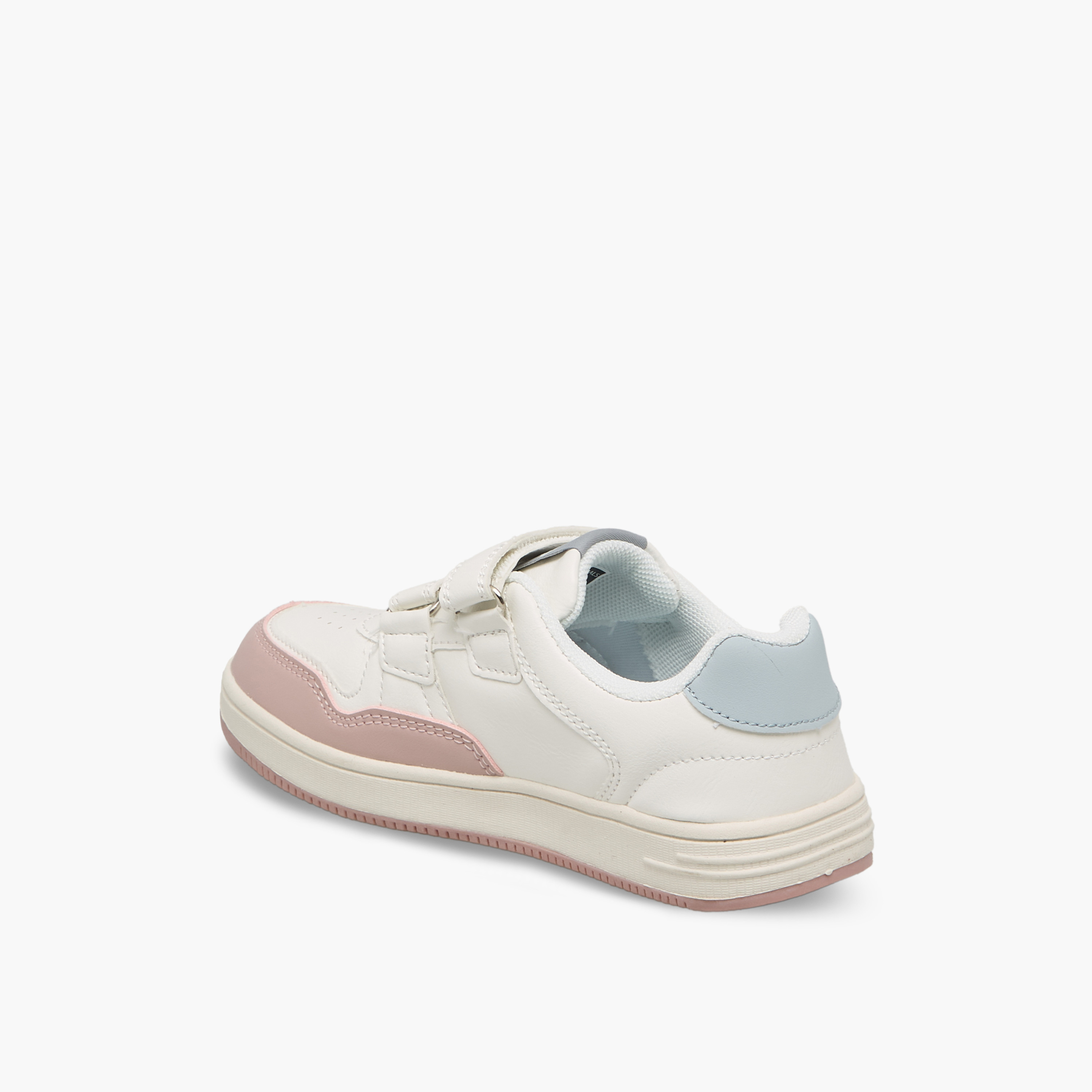حذاء سنيكرز طول الكاحل بشريط إغلاق لاصق للبنات من لي كوبر-girls-shoes-sneakers-image-5