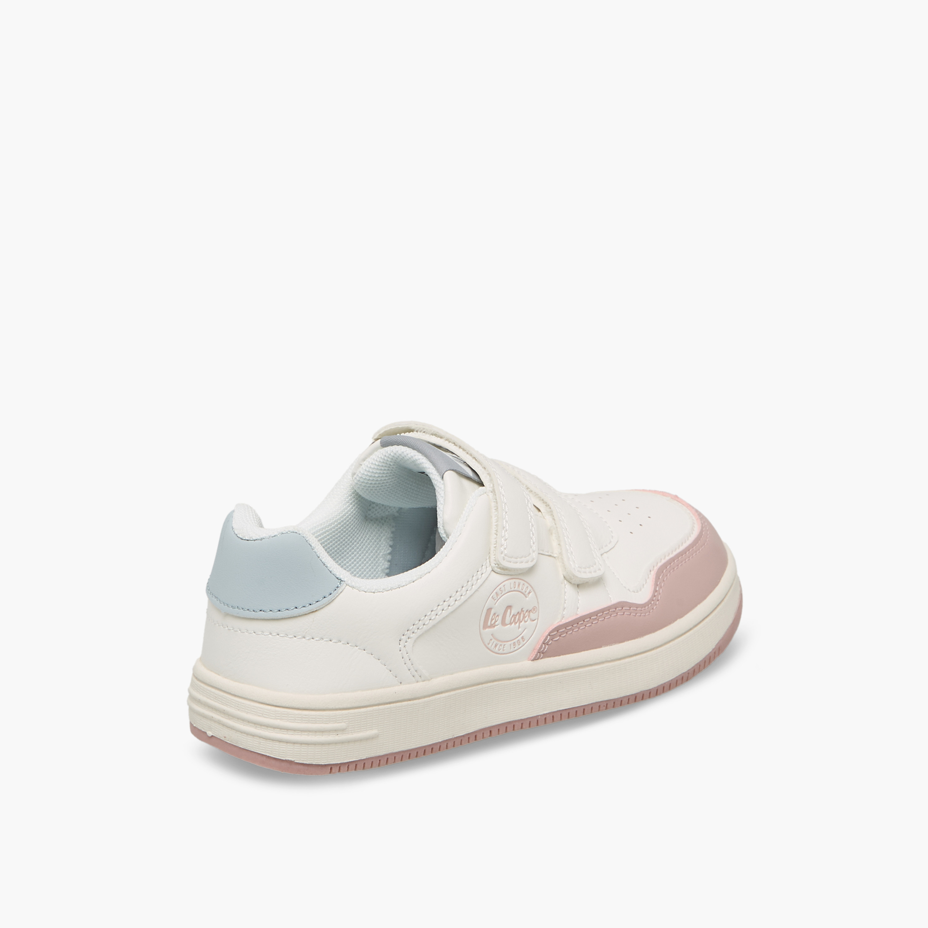 حذاء سنيكرز طول الكاحل بشريط إغلاق لاصق للبنات من لي كوبر-girls-shoes-sneakers-image-6