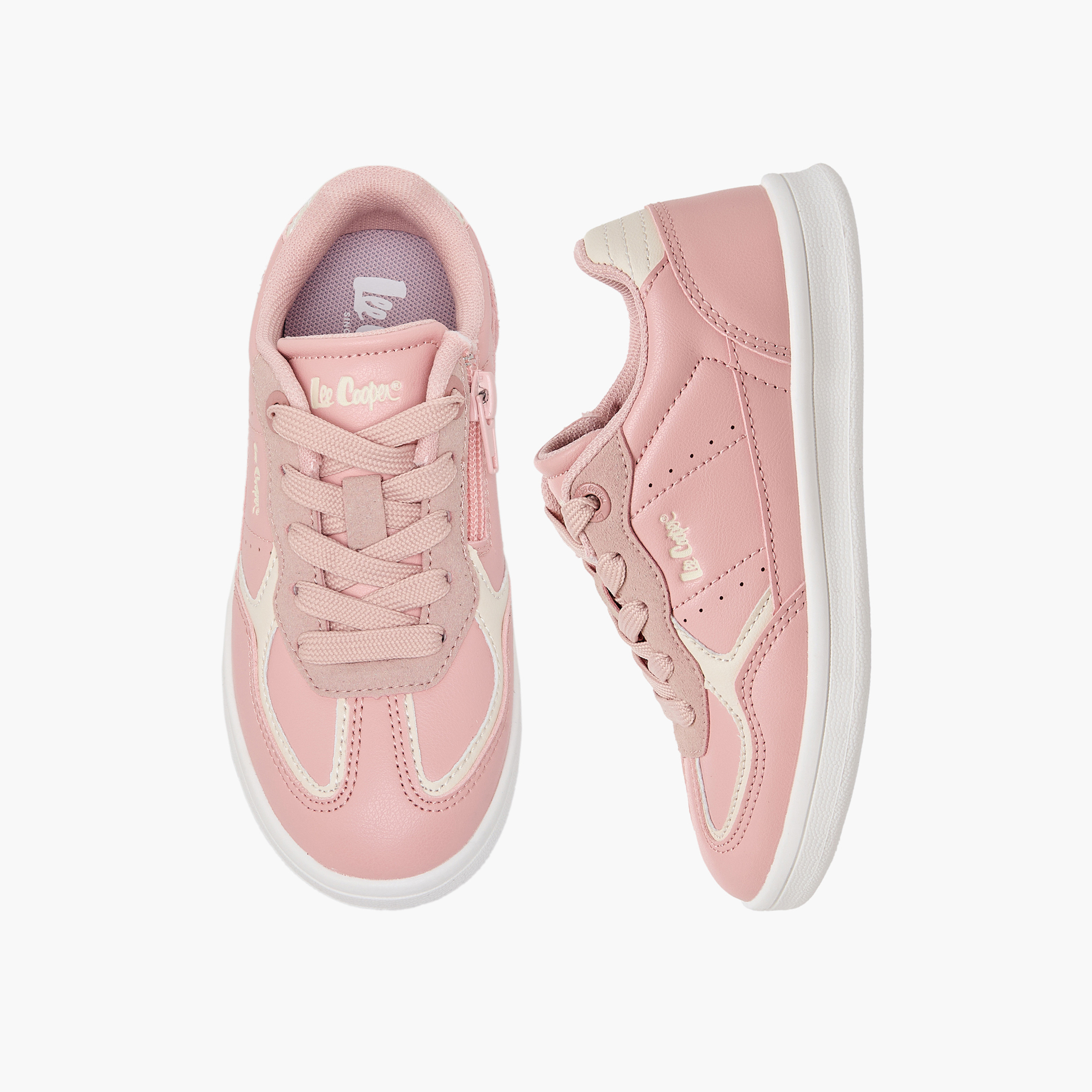 Lee Cooper Girls Lace-Up Ankle Sneakers-girls-shoes-sneakers-image-9