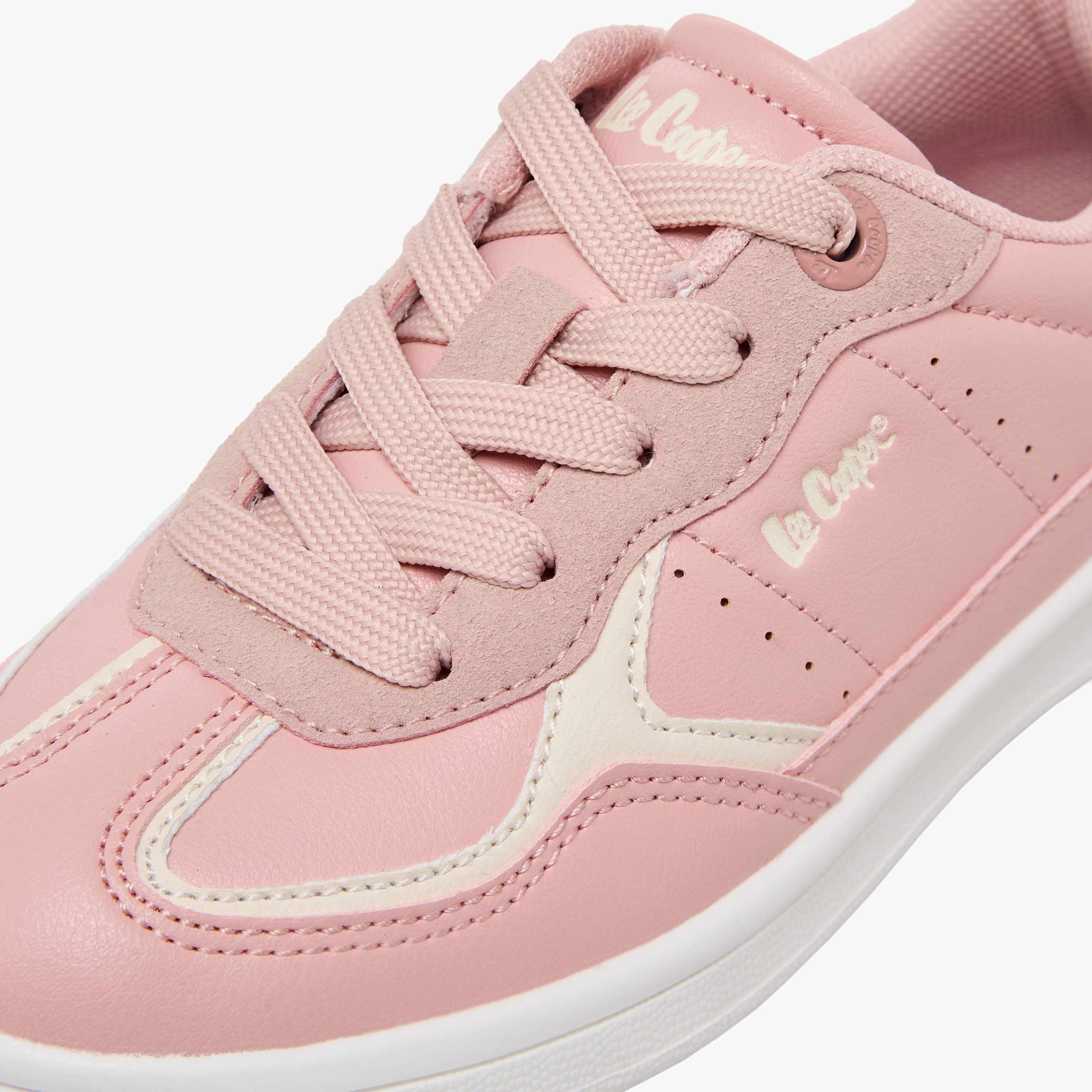 Lee Cooper Girls Lace-Up Ankle Sneakers-girls-shoes-sneakers-image-15