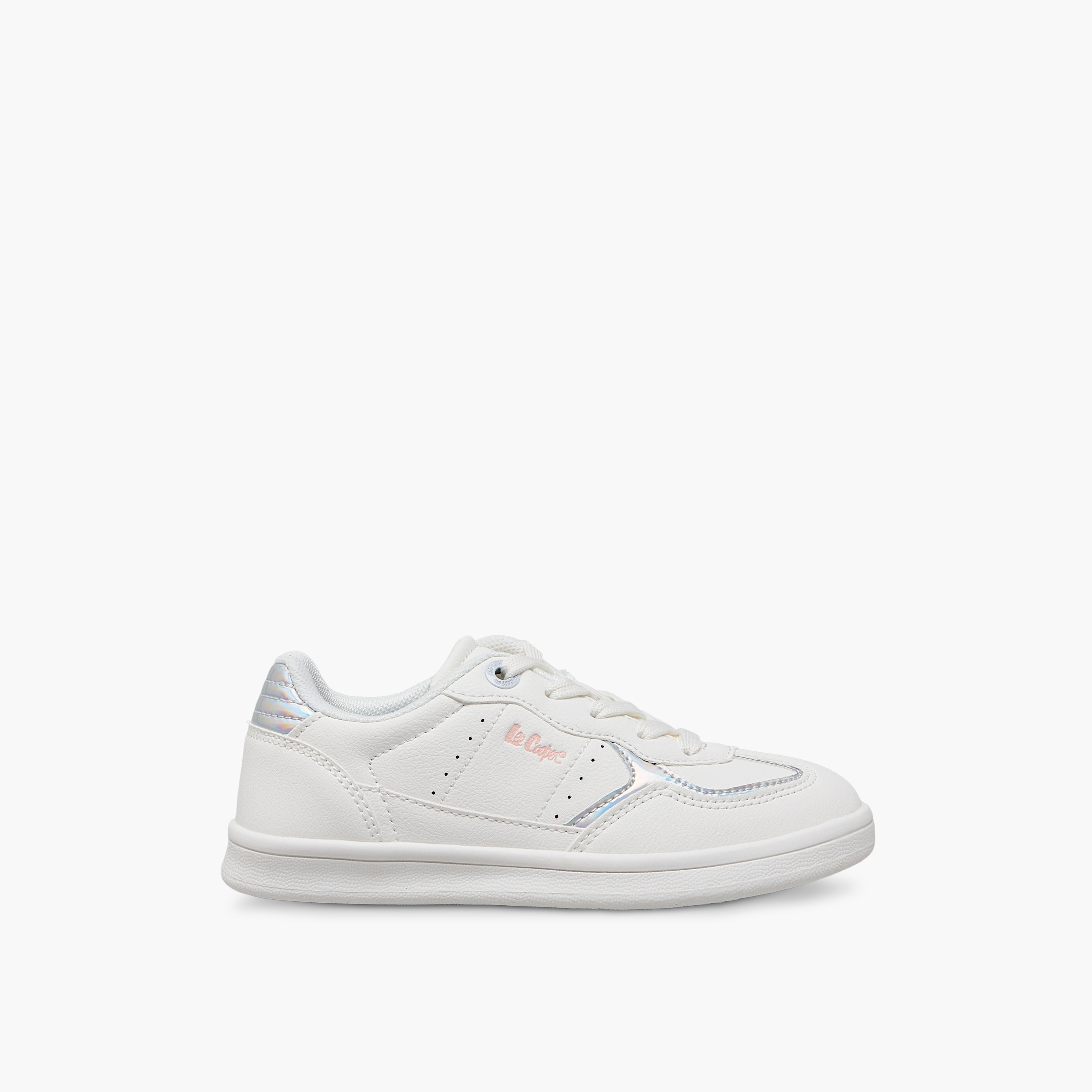 Lee Cooper Girls Lace-Up Ankle Sneakers-girls-shoes-sneakers-image-3