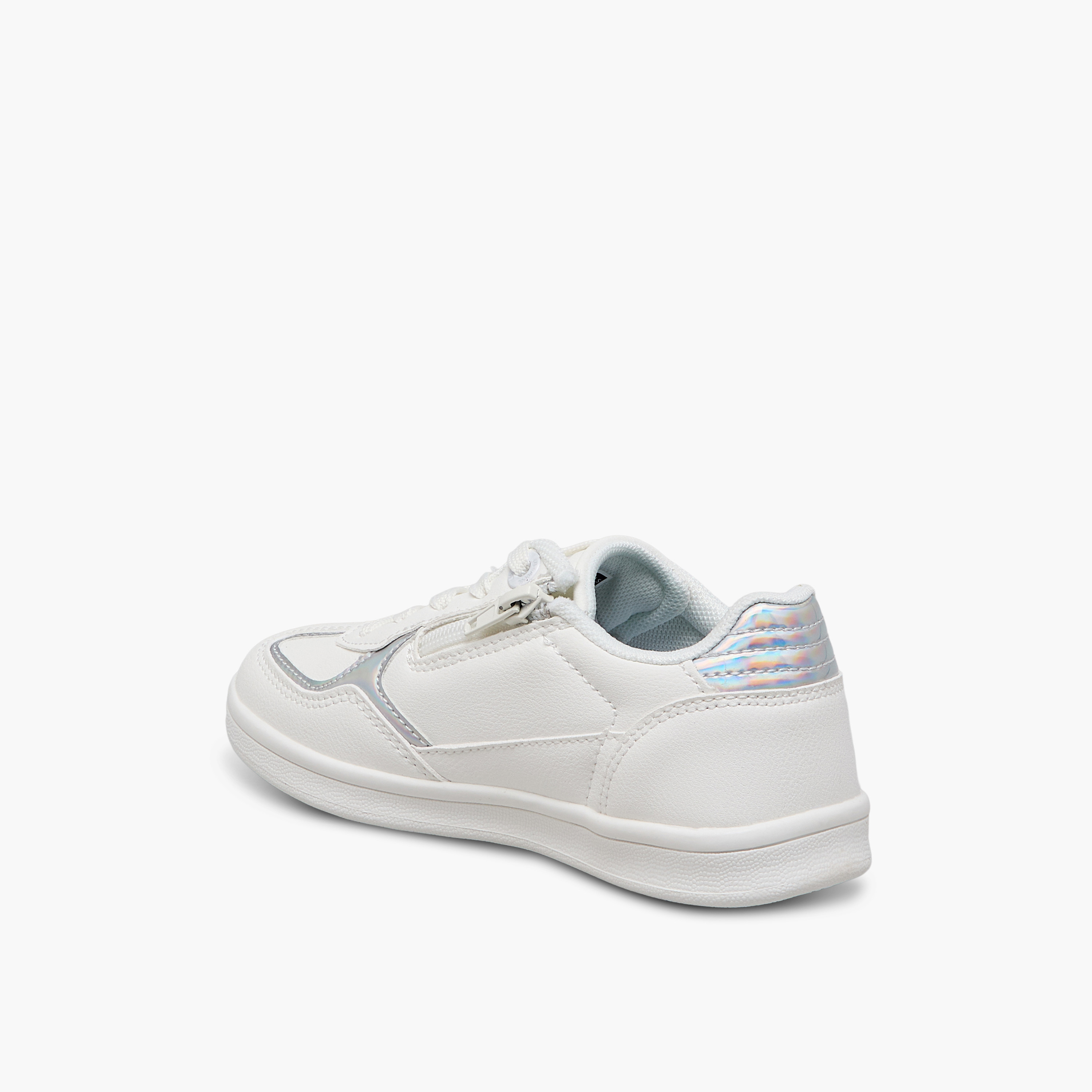 Lee Cooper Girls Lace-Up Ankle Sneakers-girls-shoes-sneakers-image-5