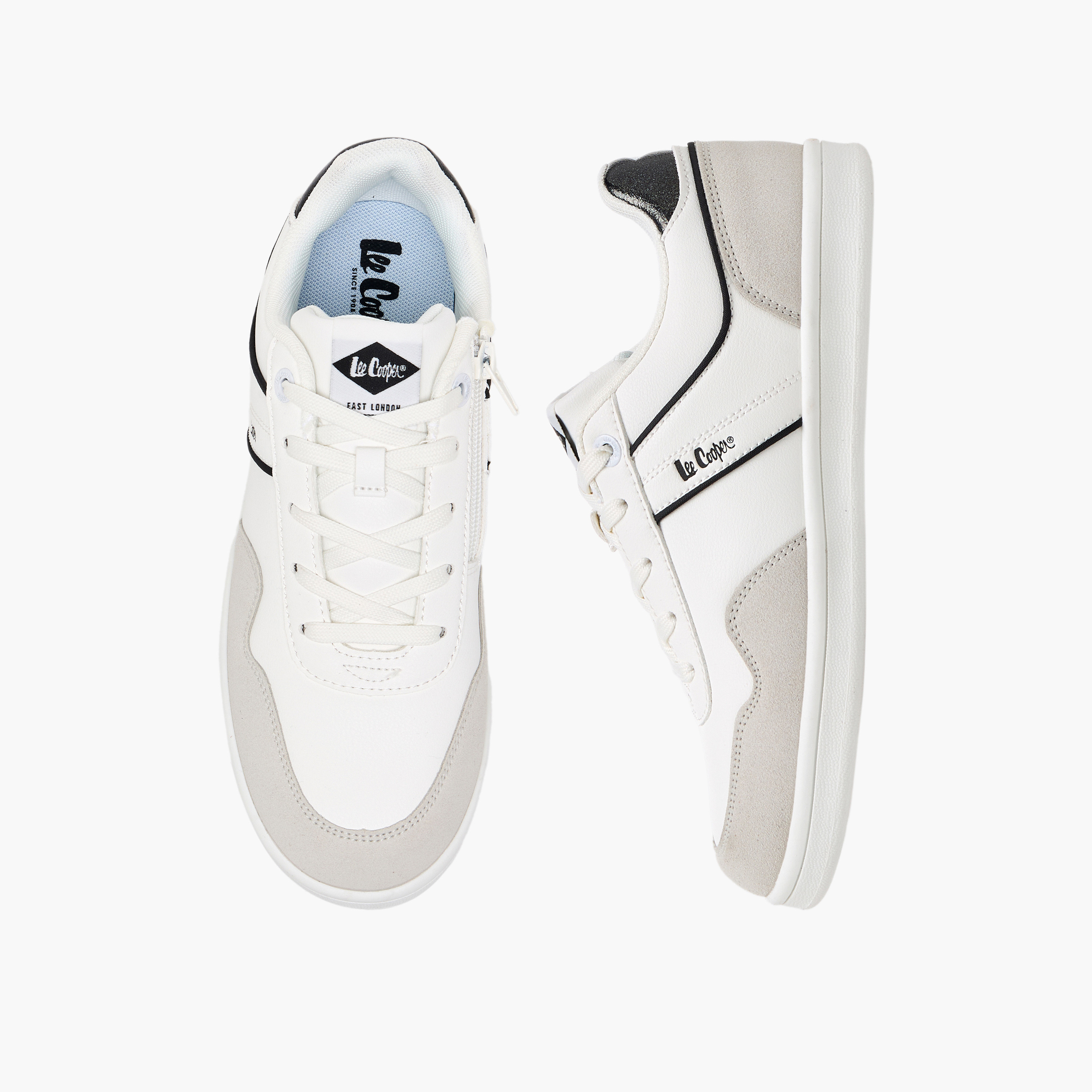 حذاء سنيكرز طول الكاحل برباط إغلاق للأولاد من لي كوبر-boys-shoes-sneakers-image-1