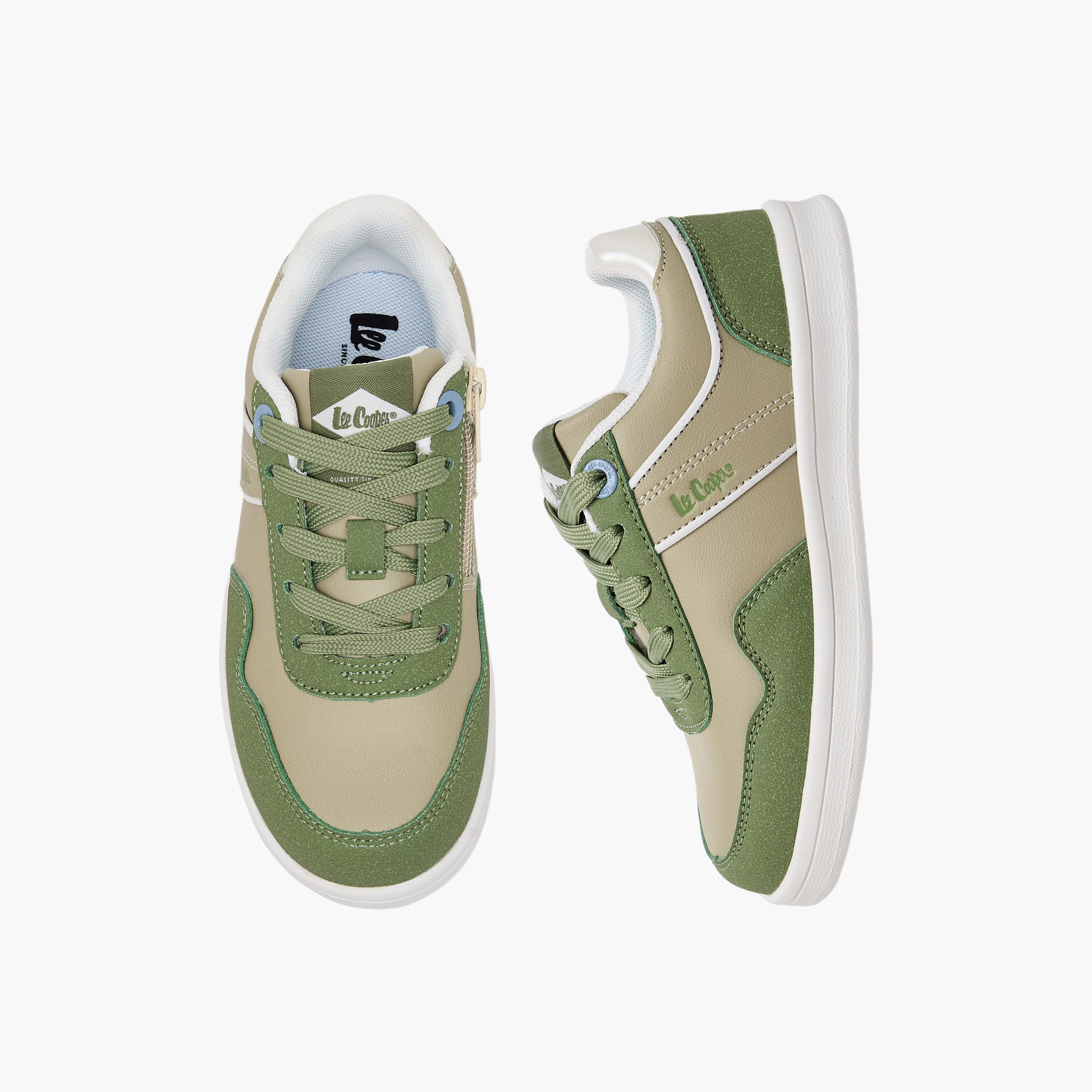 Lee Cooper Boys Lace-Up Ankle Sneakers-boys-shoes-sneakers-image-1