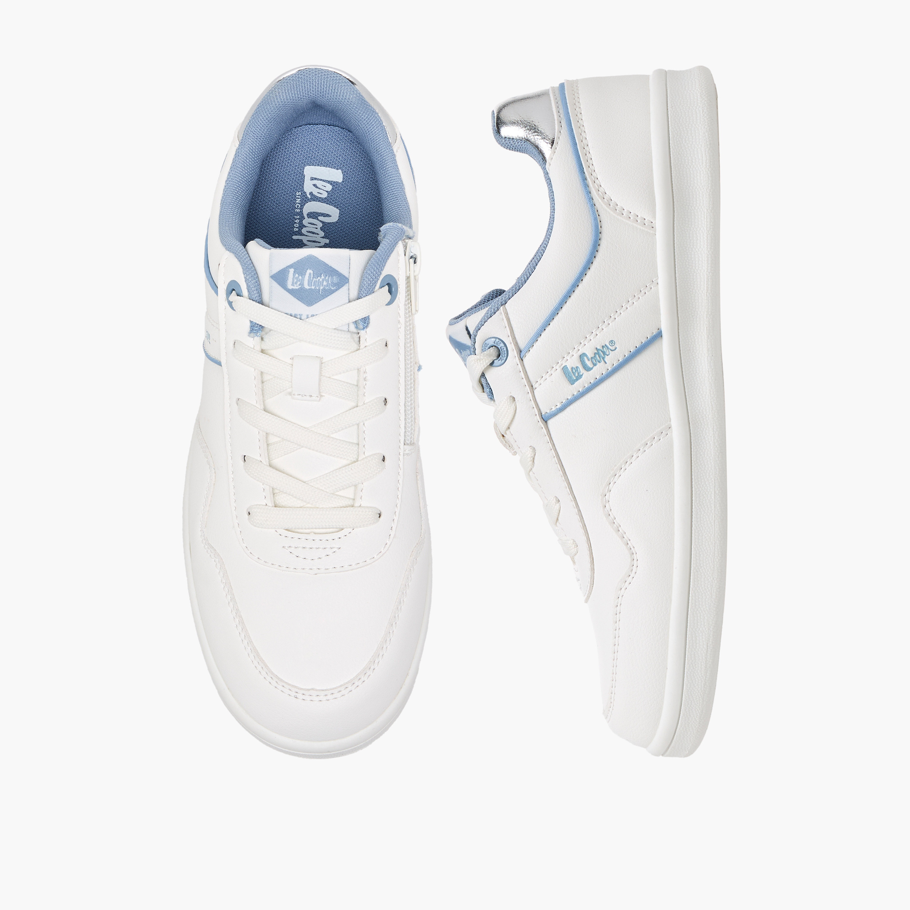 حذاء سنيكرز للكاحل برباط للبنات من لي كوبر-girls-shoes-sneakers-image-16