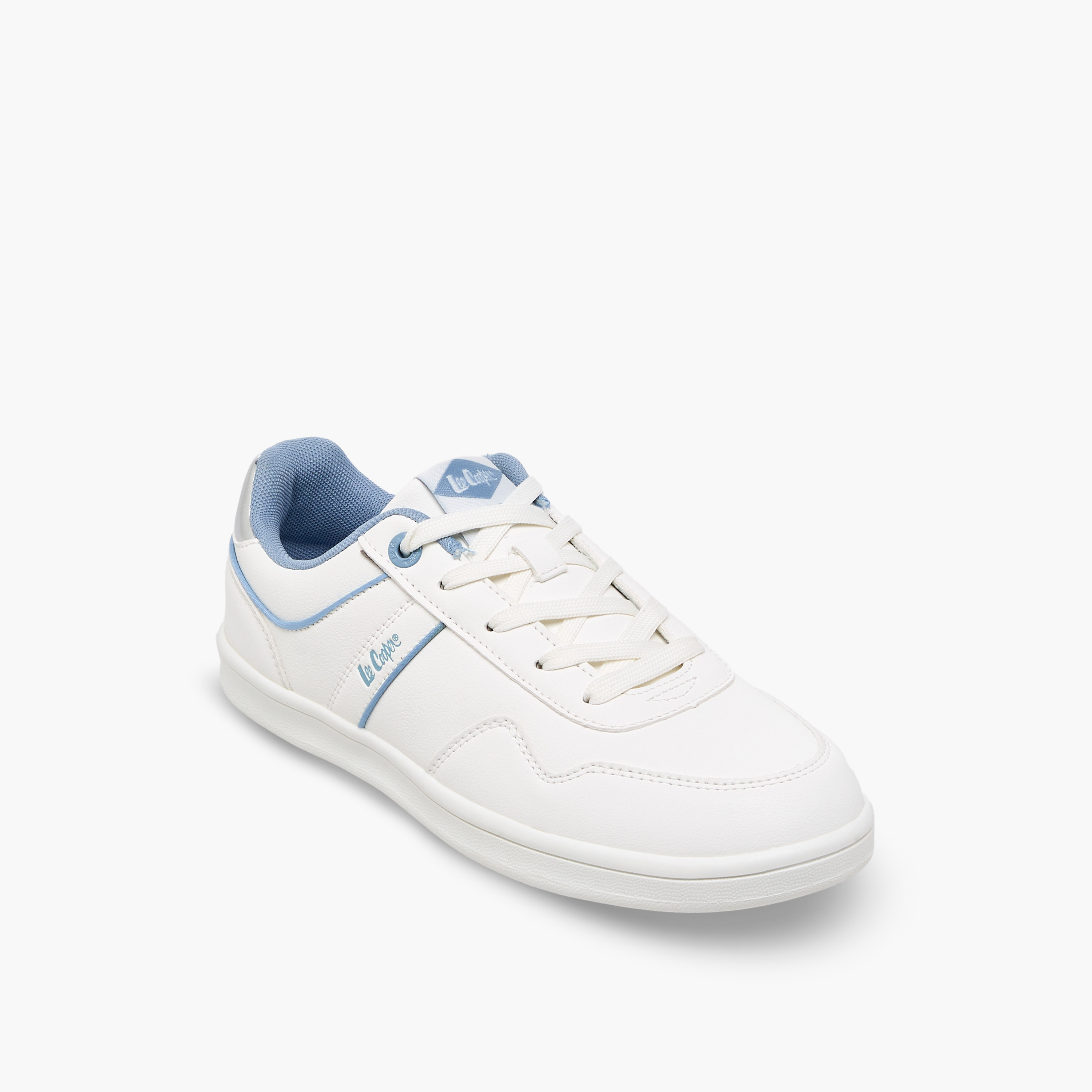 حذاء سنيكرز للكاحل برباط للبنات من لي كوبر-girls-shoes-sneakers-image-1