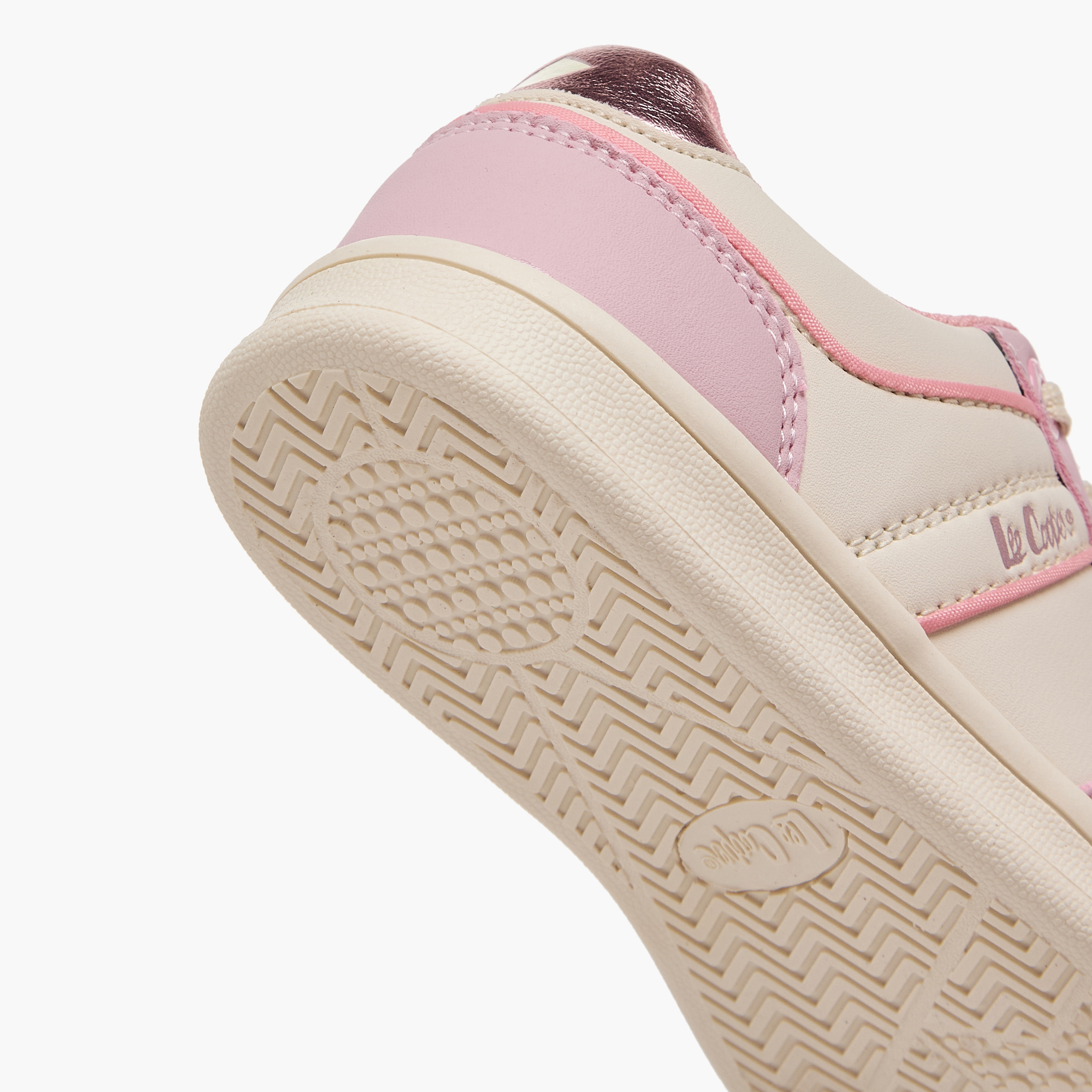حذاء سنيكرز مخطط برقبة كاحل برباط للبنات من لي كوبر-girls-shoes-sneakers-image-8