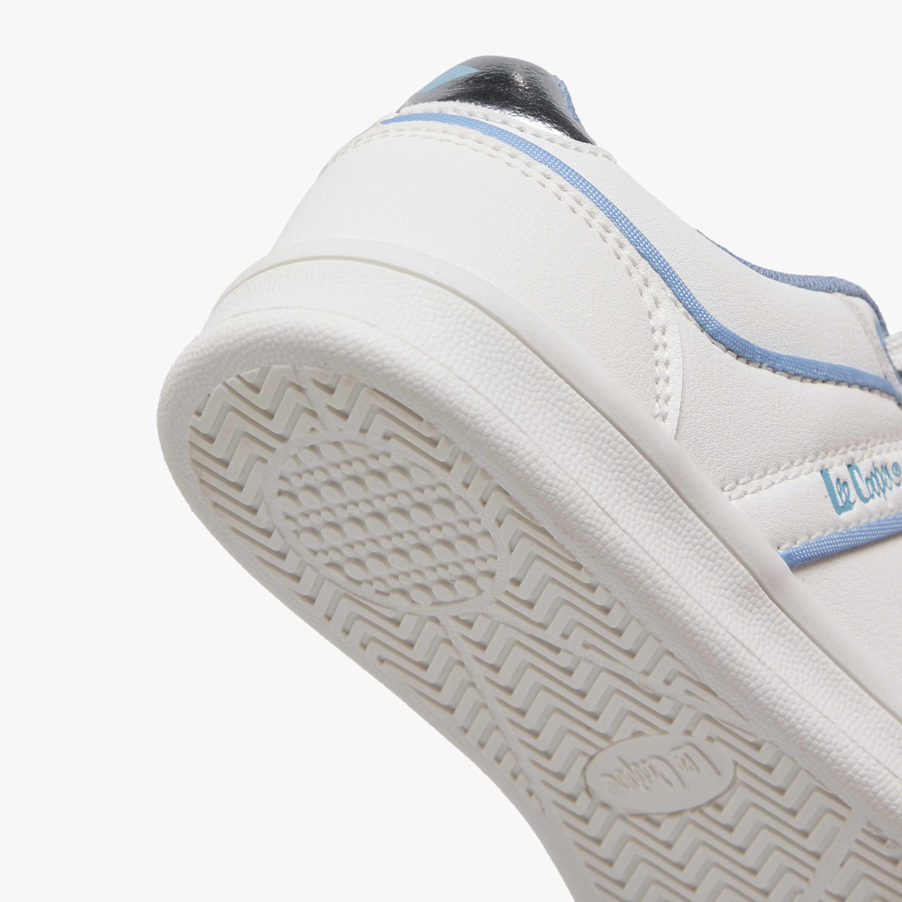 حذاء سنيكرز مخطط برقبة كاحل برباط للبنات من لي كوبر-girls-shoes-sneakers-image-8
