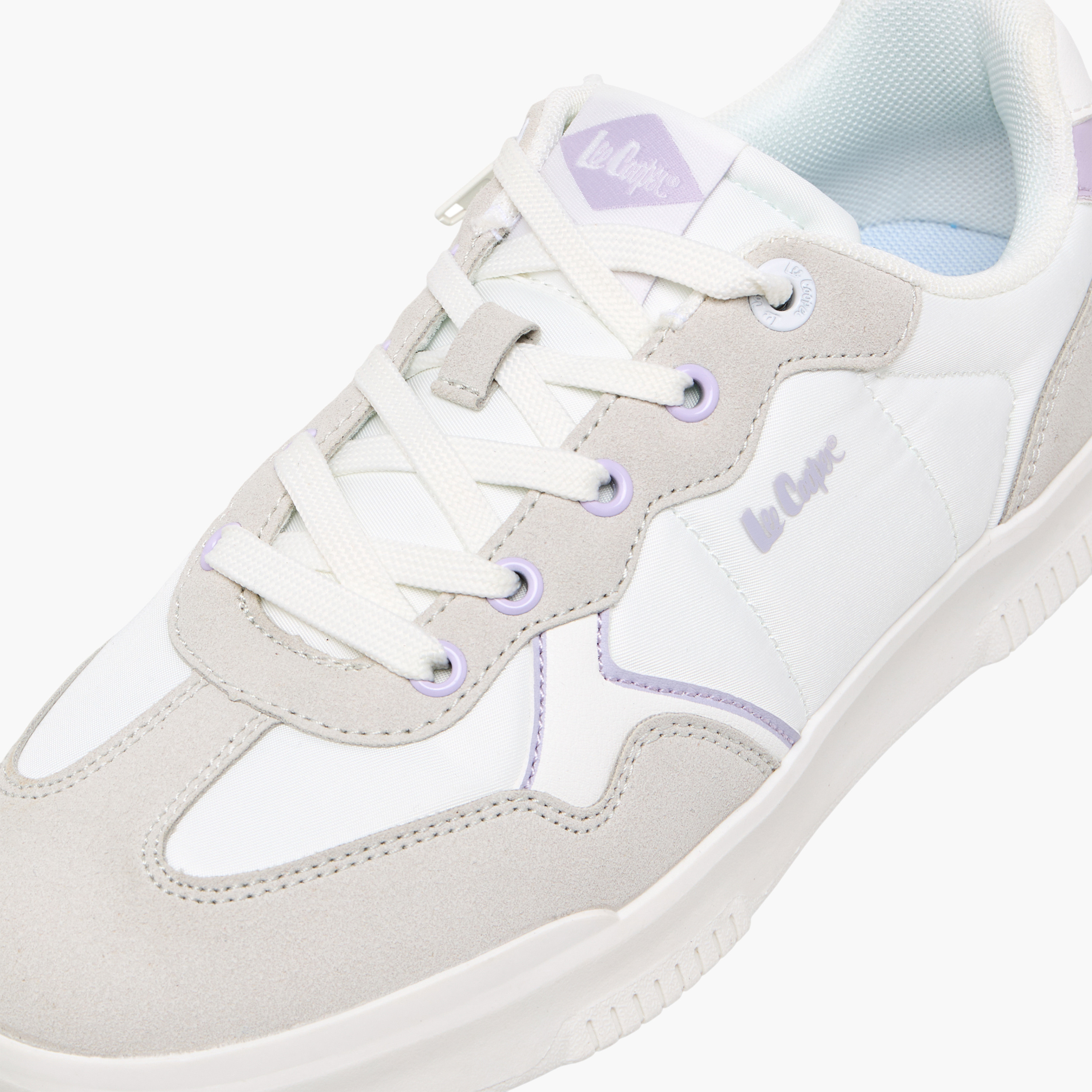 Lee Cooper Girls Lace-Up Ankle Sneakers-girls-shoes-sneakers-image-7