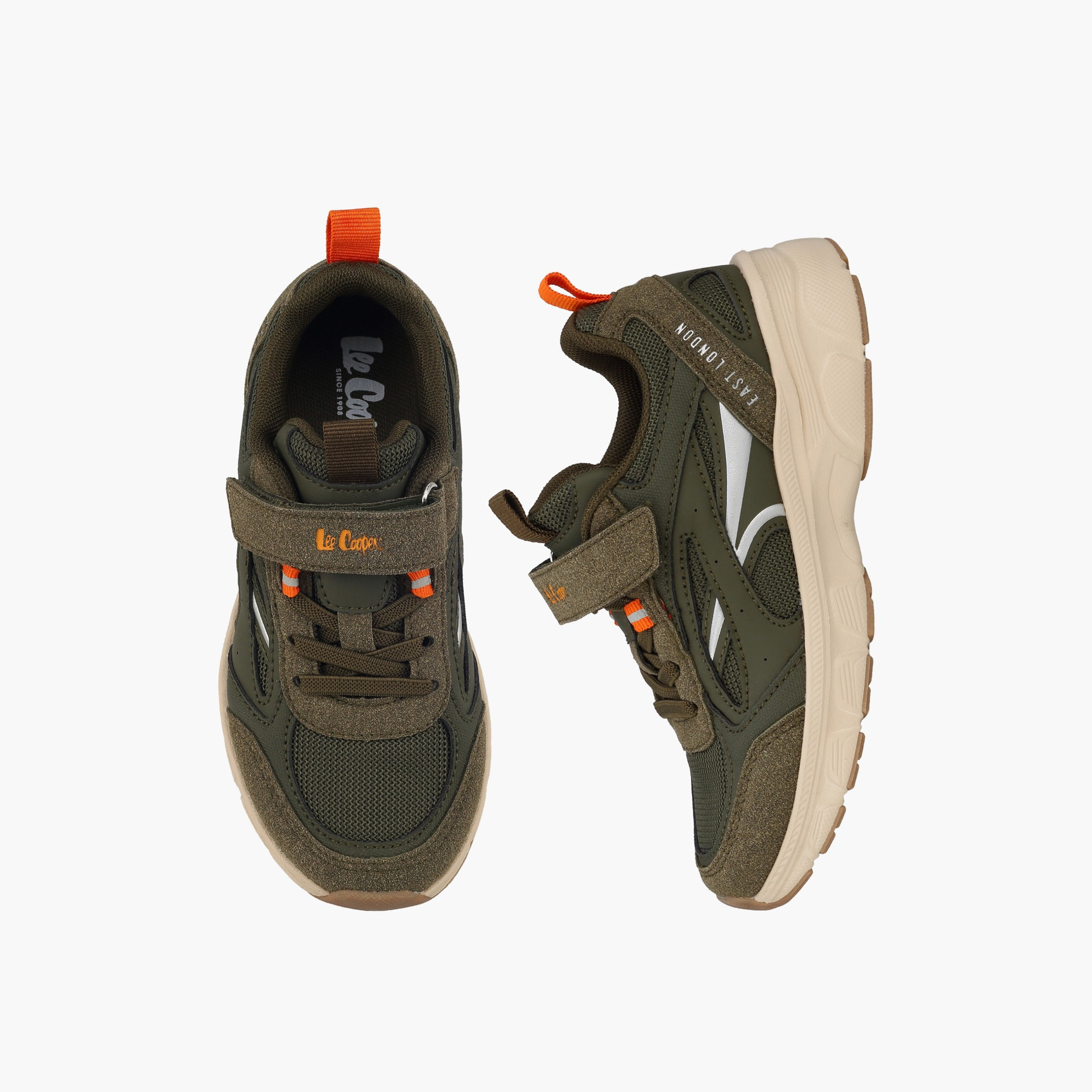 Lee Cooper Boys Hook & Loop Ankle Sneakers-boys-shoes-sneakers-image-1