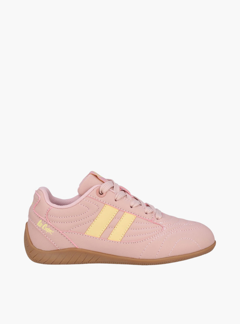 حذاء سنيكرز طول الكاحل برباط إغلاق للبنات من لي كوبر-girls-shoes-sneakers-image-3