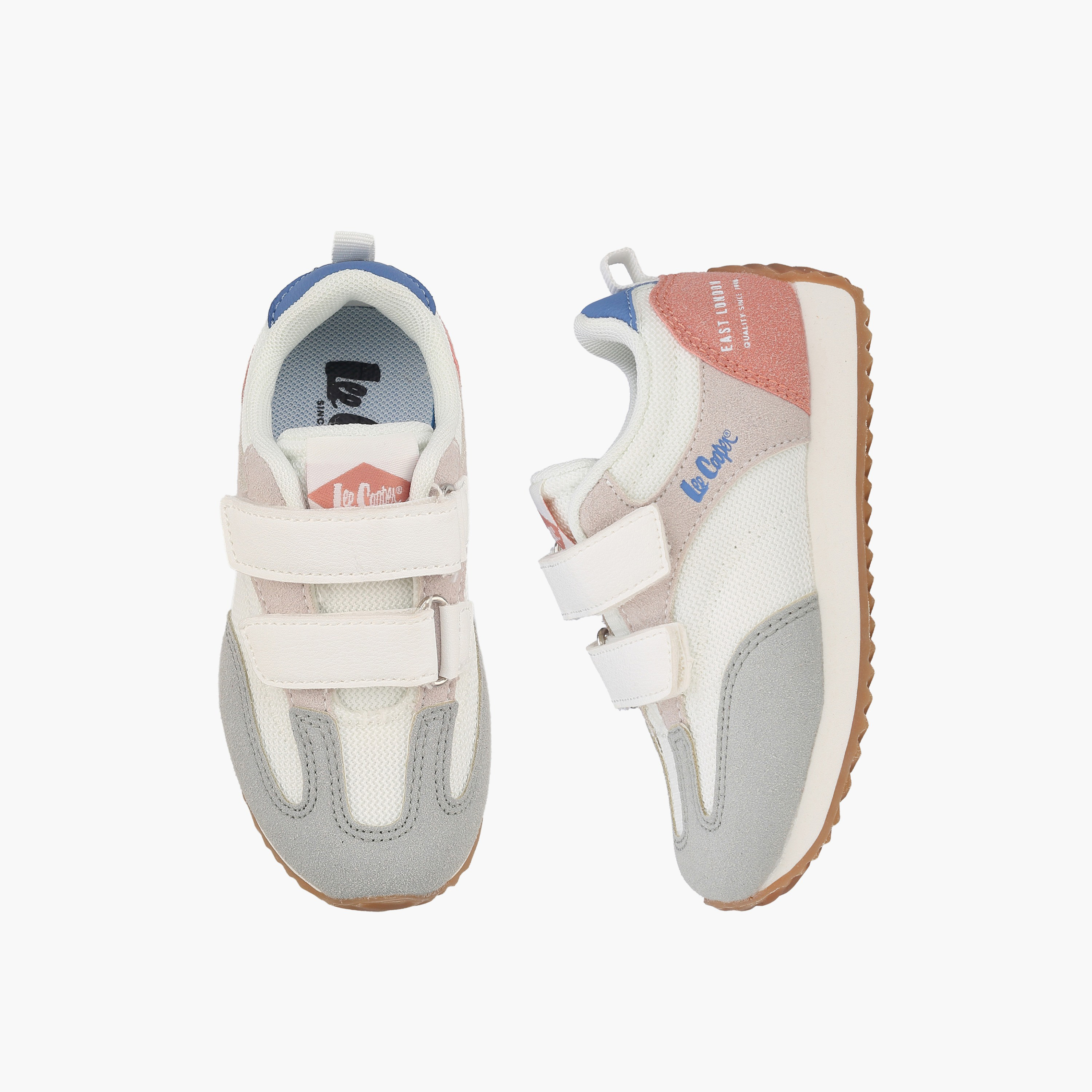 حذاء سنيكرز بطول الكاحل بألواح وشريط إغلاق لاصق للبنات من لي كوبر-girls-shoes-sneakers-image-6