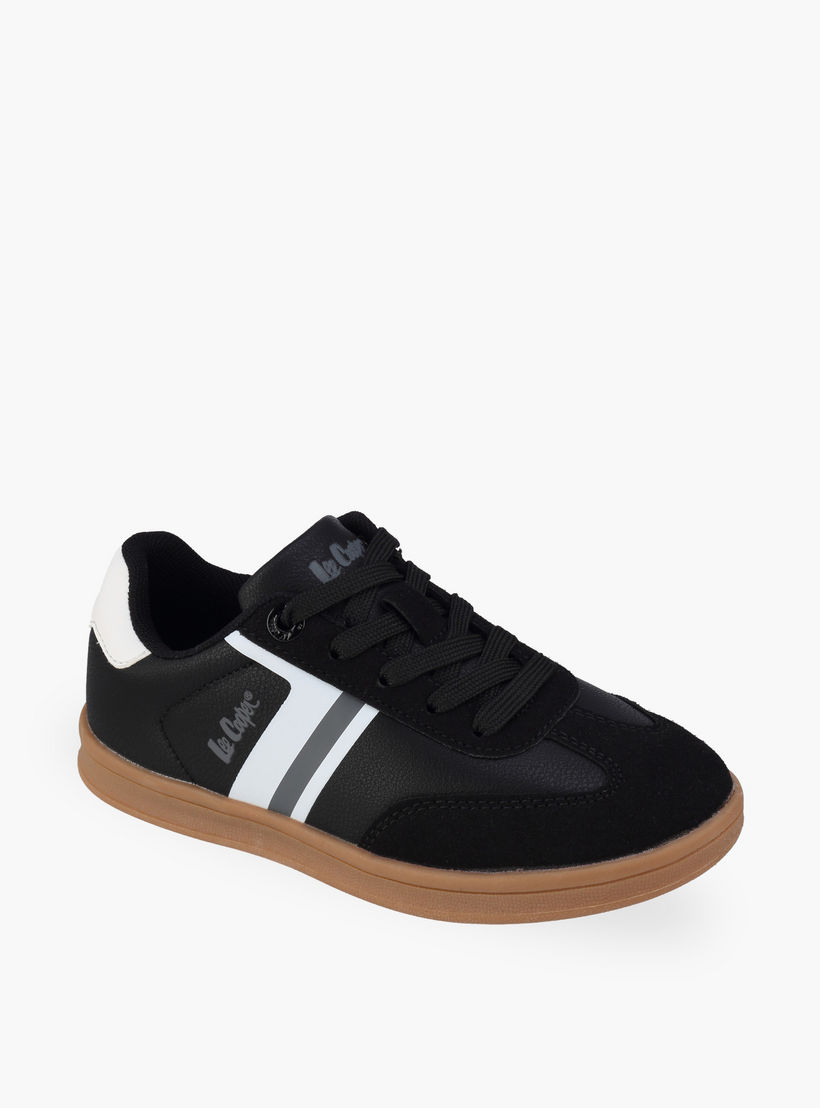 حذاء سنيكرز طول الكاحل برباط للأولاد من لي كوبر-boys-shoes-sneakers-image-2