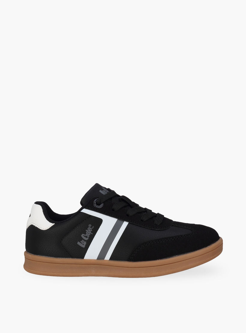 حذاء سنيكرز طول الكاحل برباط للأولاد من لي كوبر-boys-shoes-sneakers-image-3