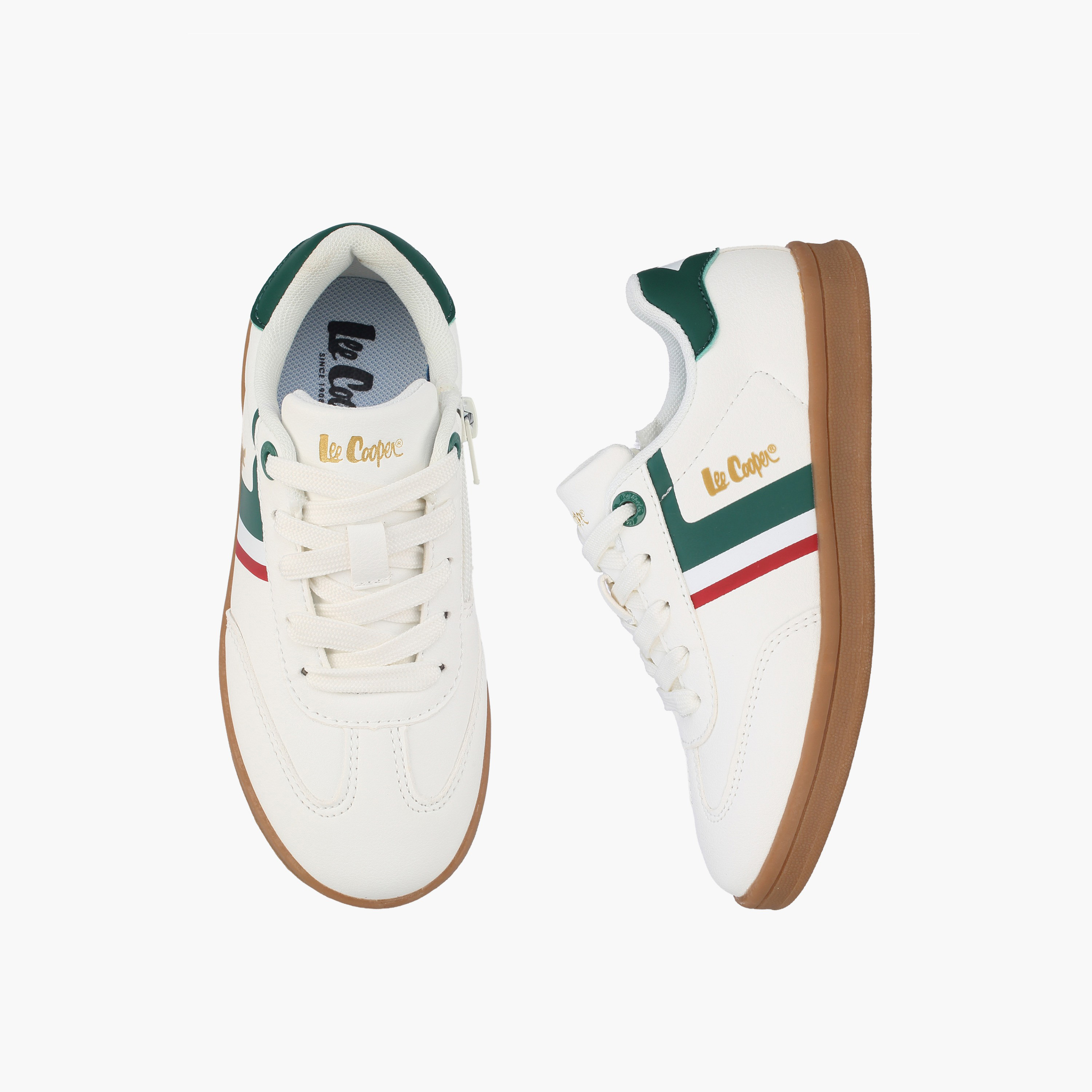 حذاء سنيكرز طول الكاحل برباط للأولاد من لي كوبر-boys-shoes-sneakers-image-1