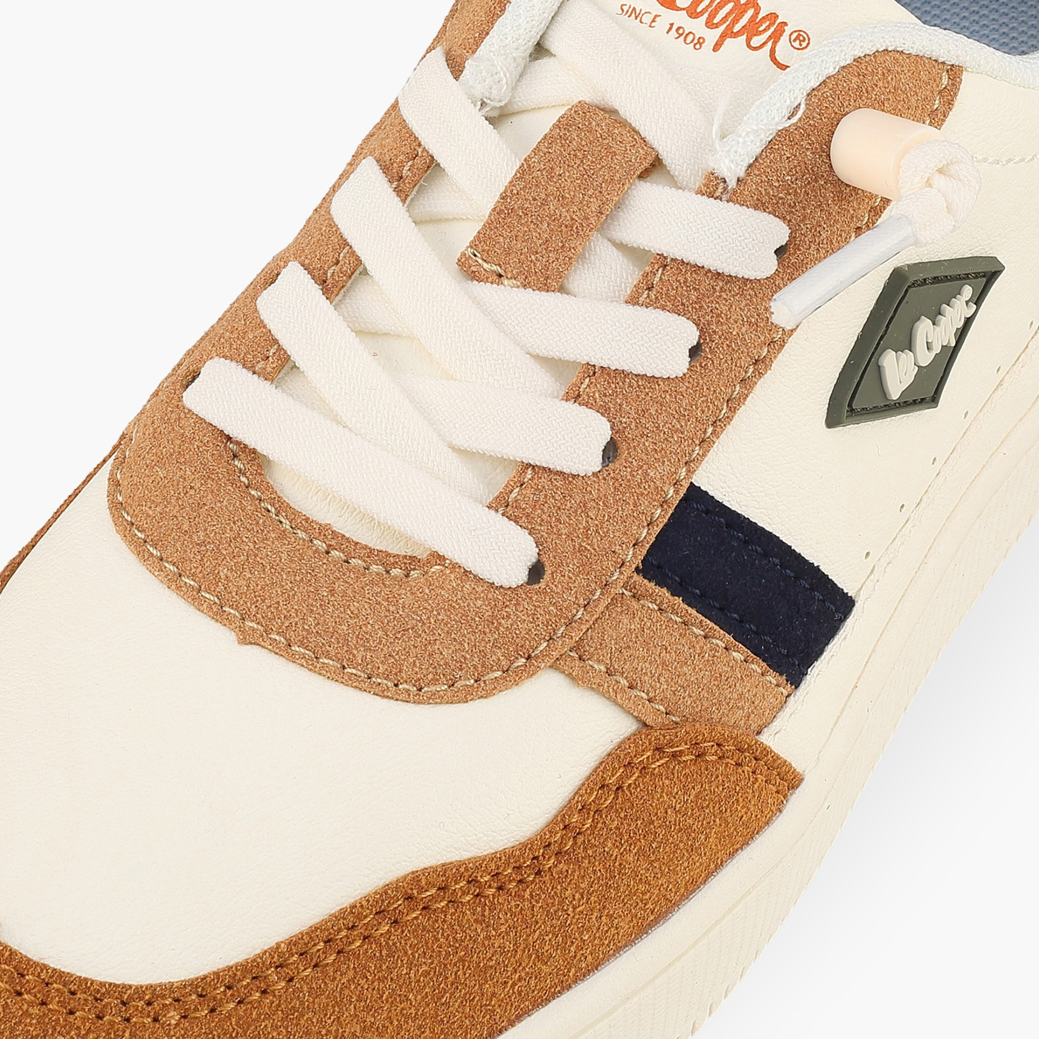 Lee Cooper Boys Panelled Lace-Up Sneakers-boys-shoes-sneakers-image-4