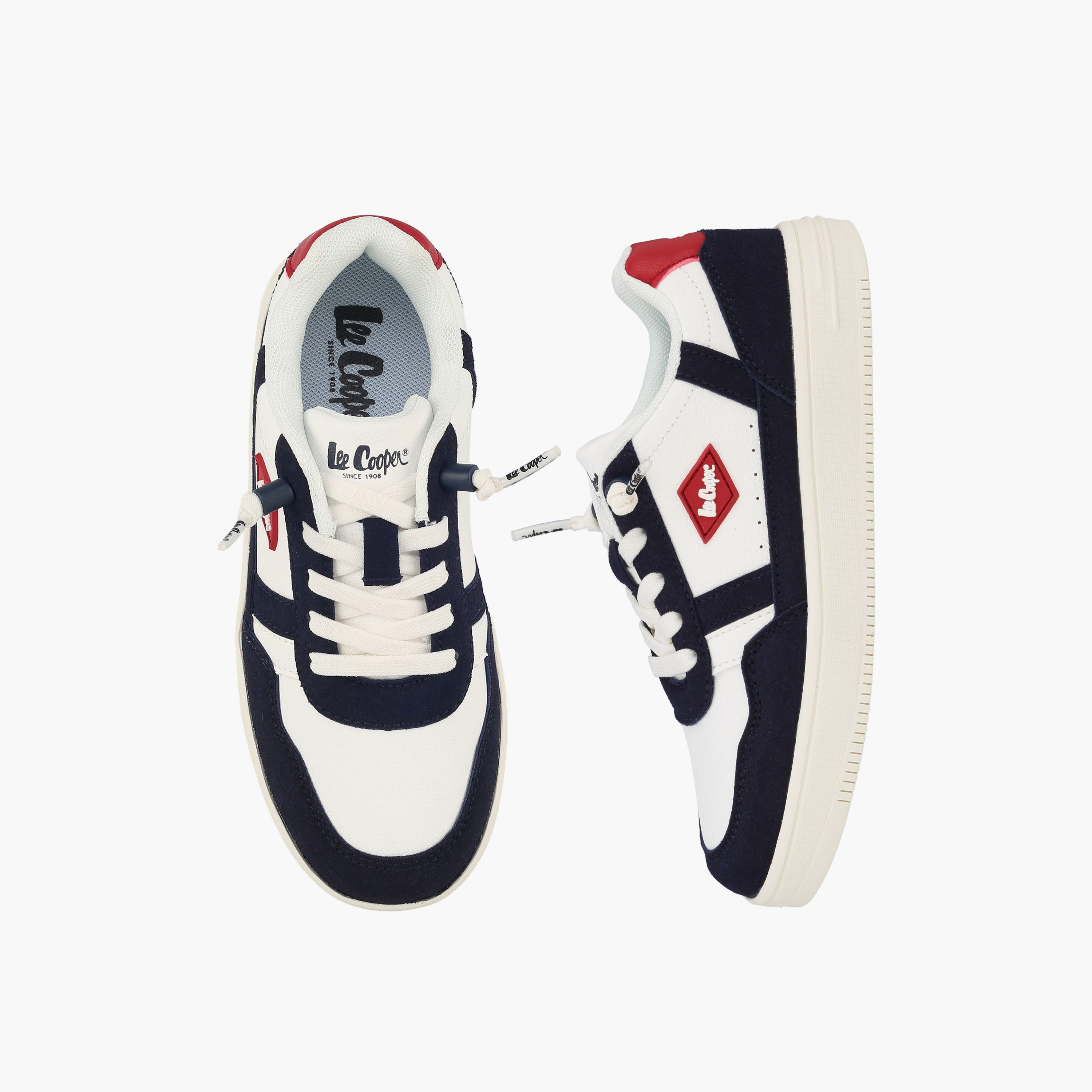 حذاء سنيكرز برباط إغلاق وألواح للأولاد من لي كوبر-boys-shoes-sneakers-image-1