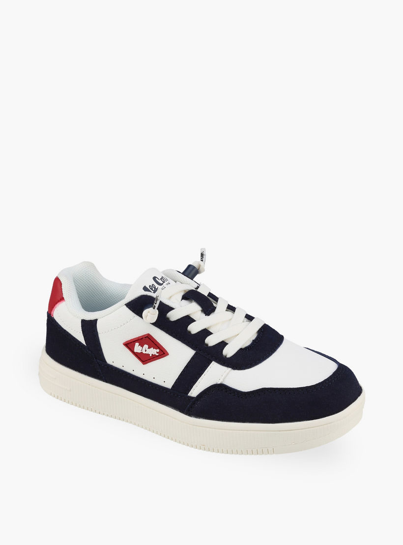 حذاء سنيكرز برباط إغلاق وألواح للأولاد من لي كوبر-boys-shoes-sneakers-image-2