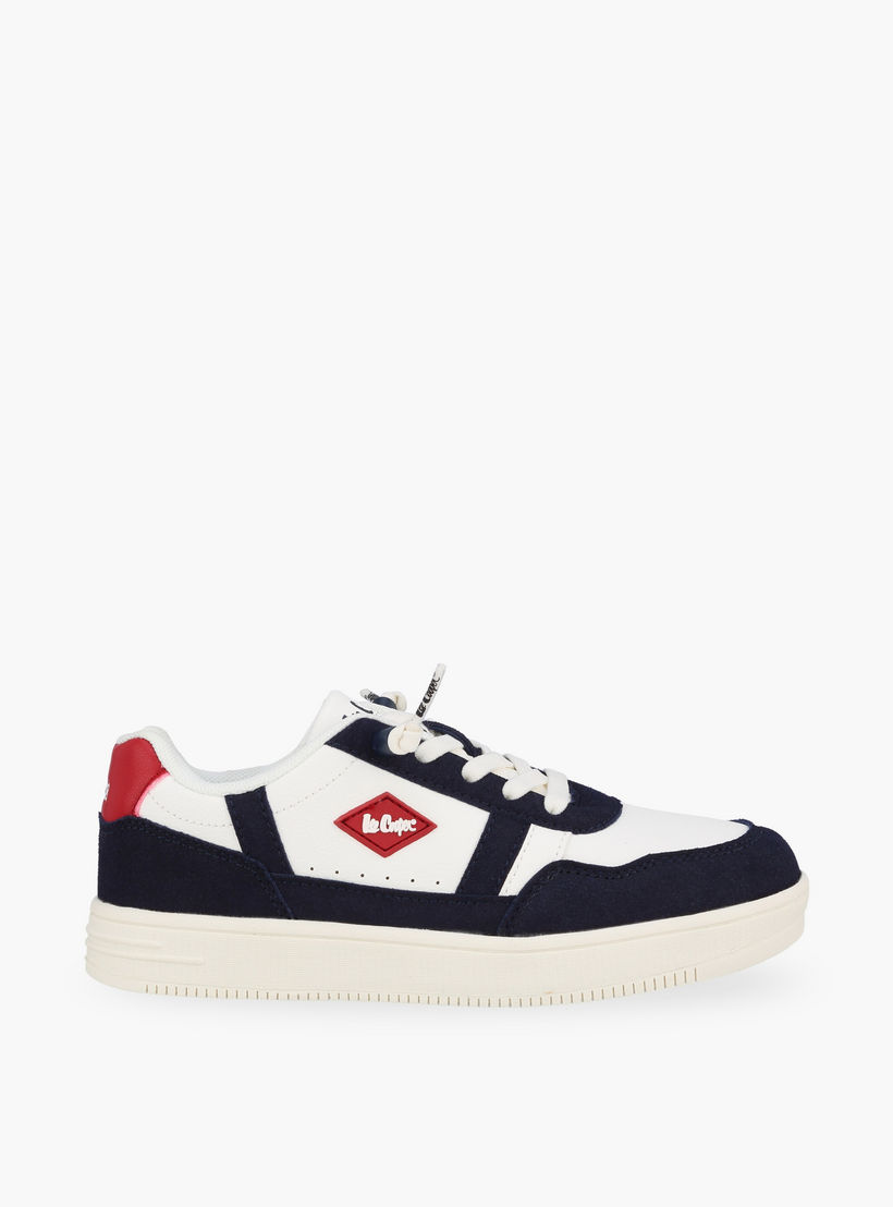 حذاء سنيكرز برباط إغلاق وألواح للأولاد من لي كوبر-boys-shoes-sneakers-image-3