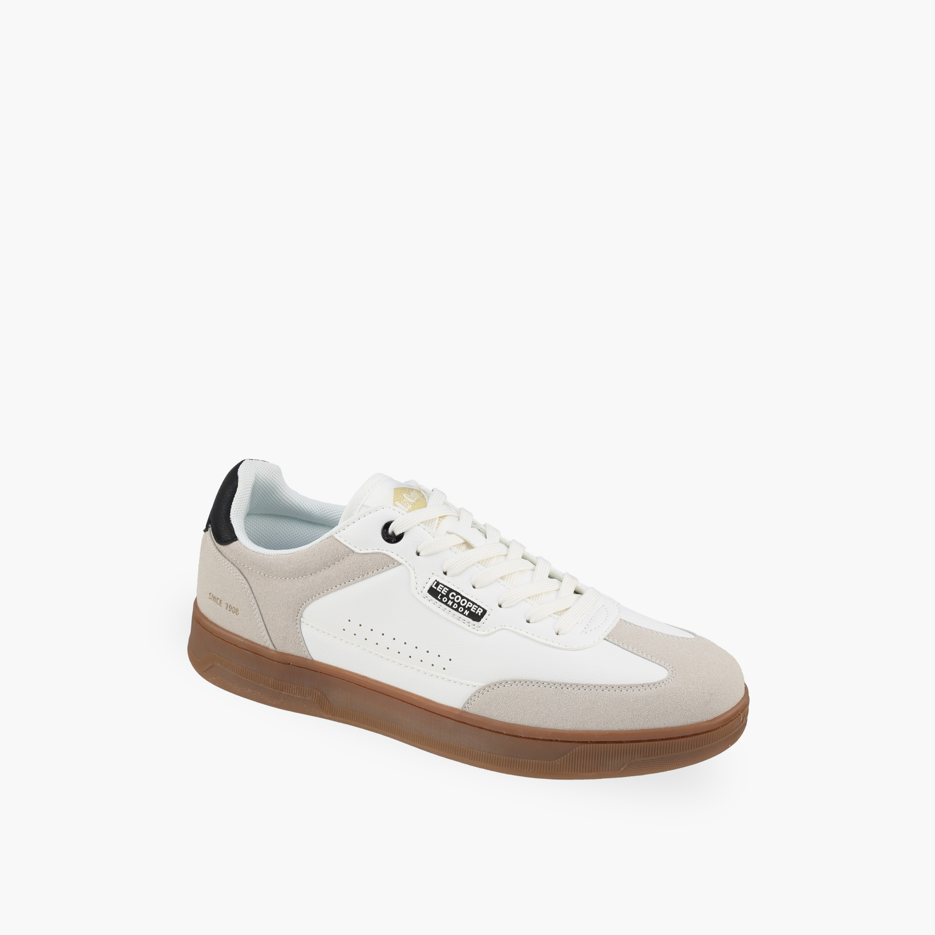 Lee Cooper Men Panelled Lace-Up Sneakers-men-shoes-sneakers-image-2