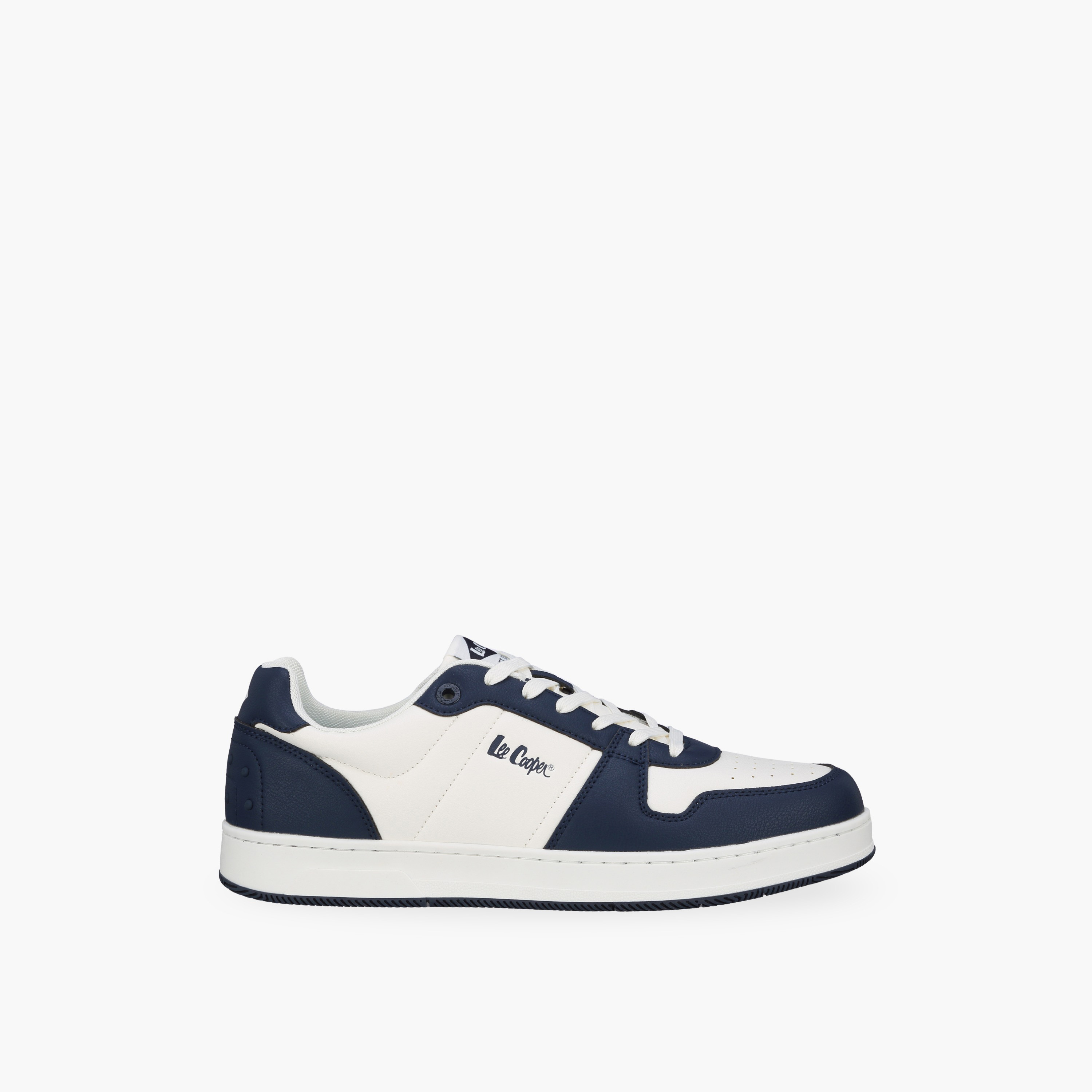Lee Cooper Men Panelled Lace-Up Ankle Sneakers-men-shoes-sneakers-image-3
