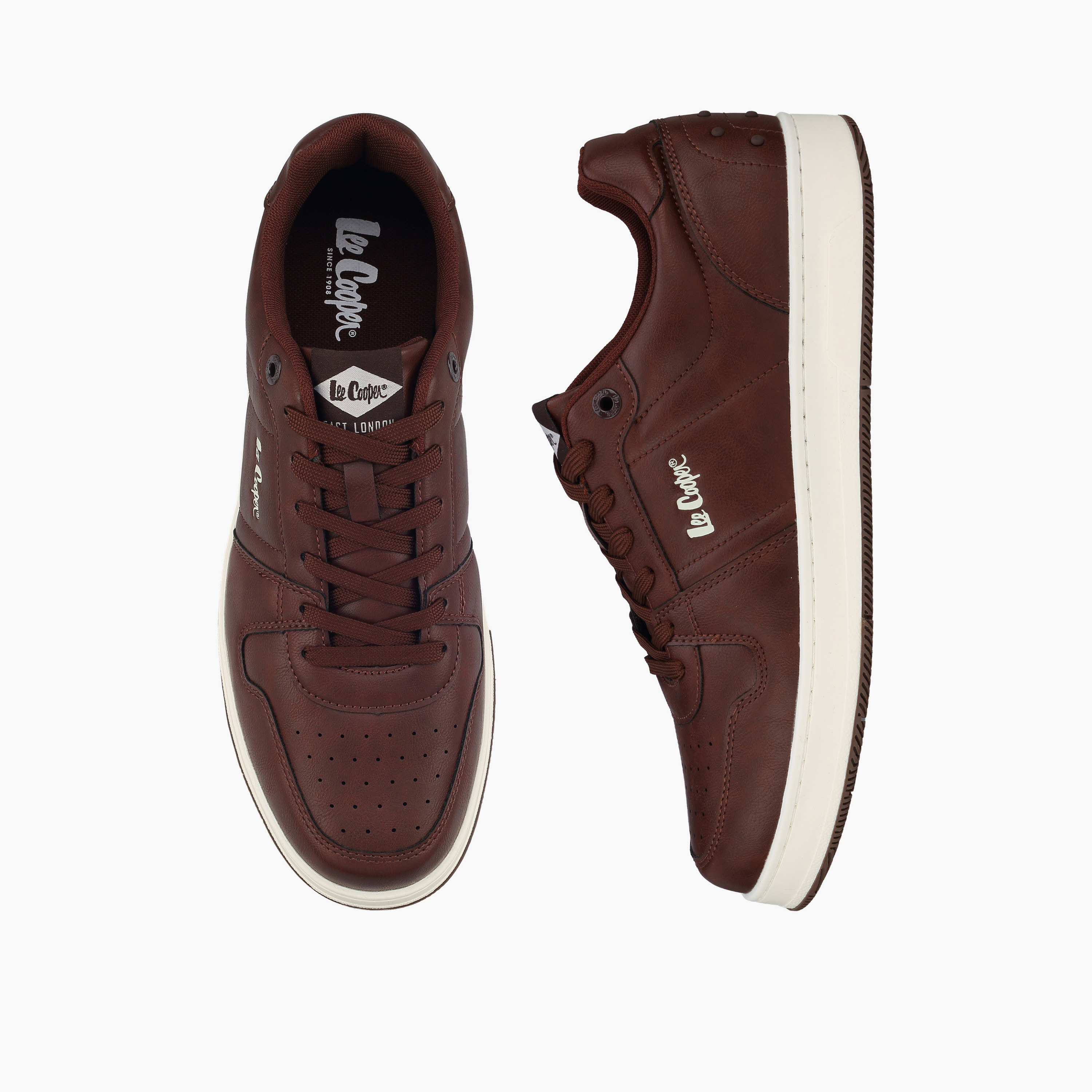 Lee Cooper Men Lace-Up Ankle Sneakers-men-shoes-sneakers-image-1