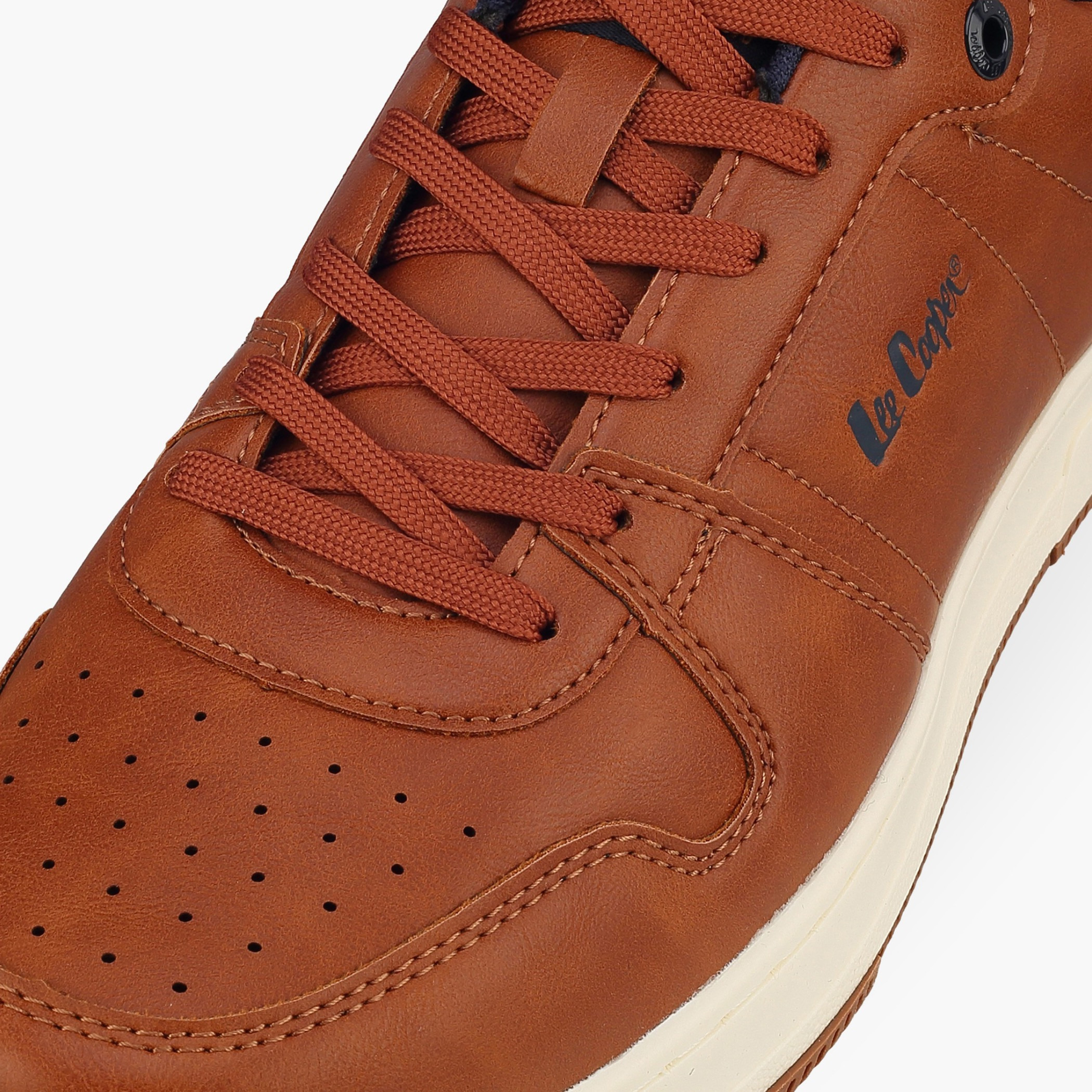 حذاء سنيكرز طول الكاحل برباط إغلاق للرجال من لي كوبر-men-shoes-sneakers-image-4