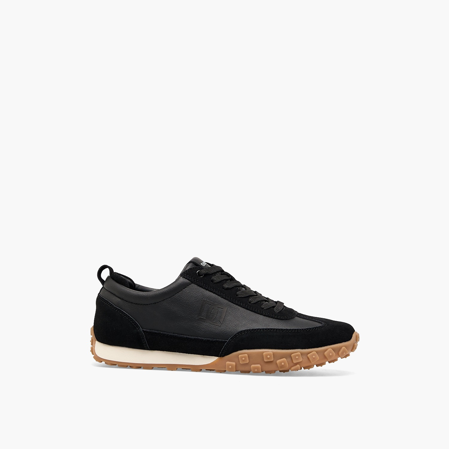 Duchini Men Panelled Lace-Up Ankle Sneakers-men-shoes-sneakers-image-3