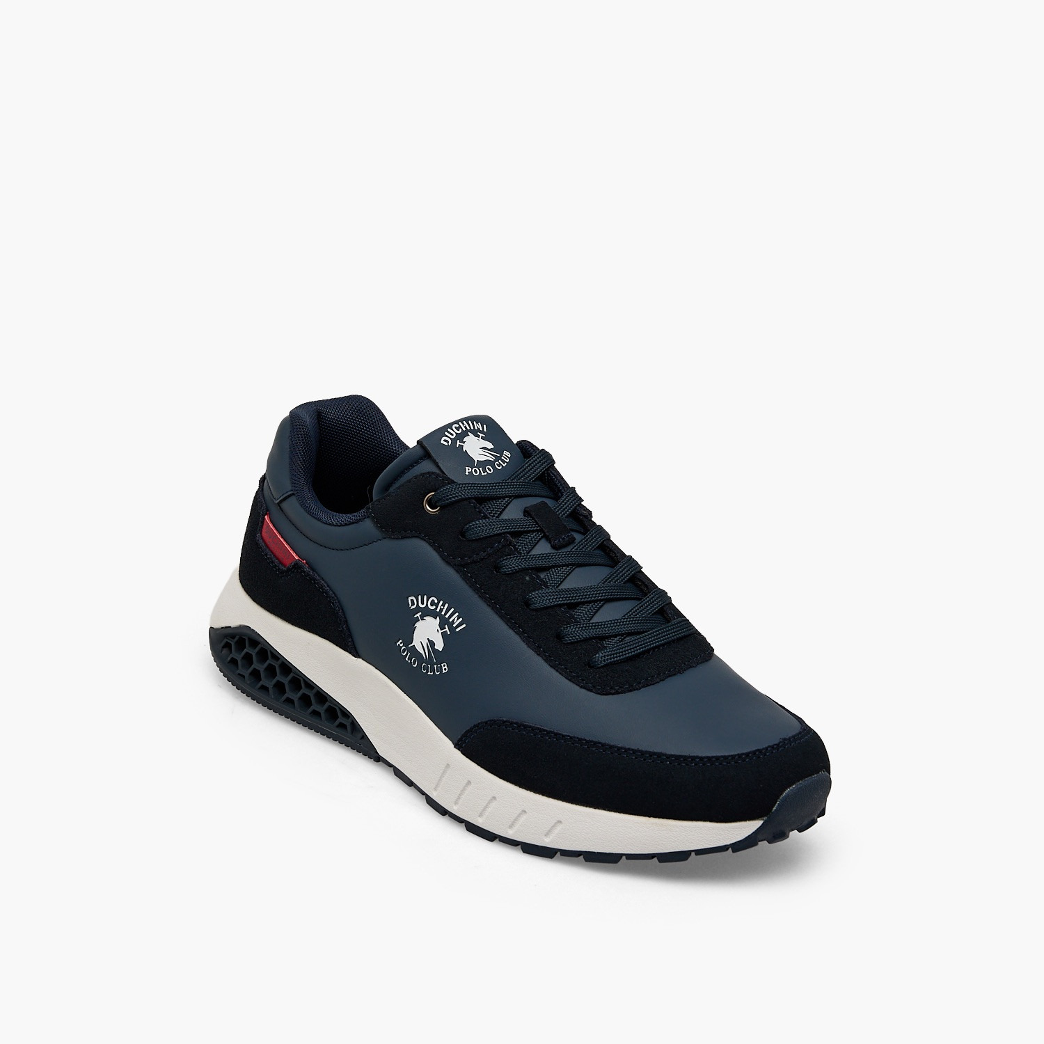 Sneakers Men Logo Print Lace-Up Ankle Sneakers-men-shoes-sneakers-image-2