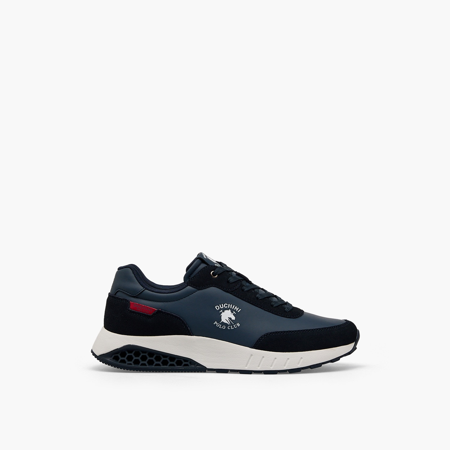 Sneakers Men Logo Print Lace-Up Ankle Sneakers-men-shoes-sneakers-image-3