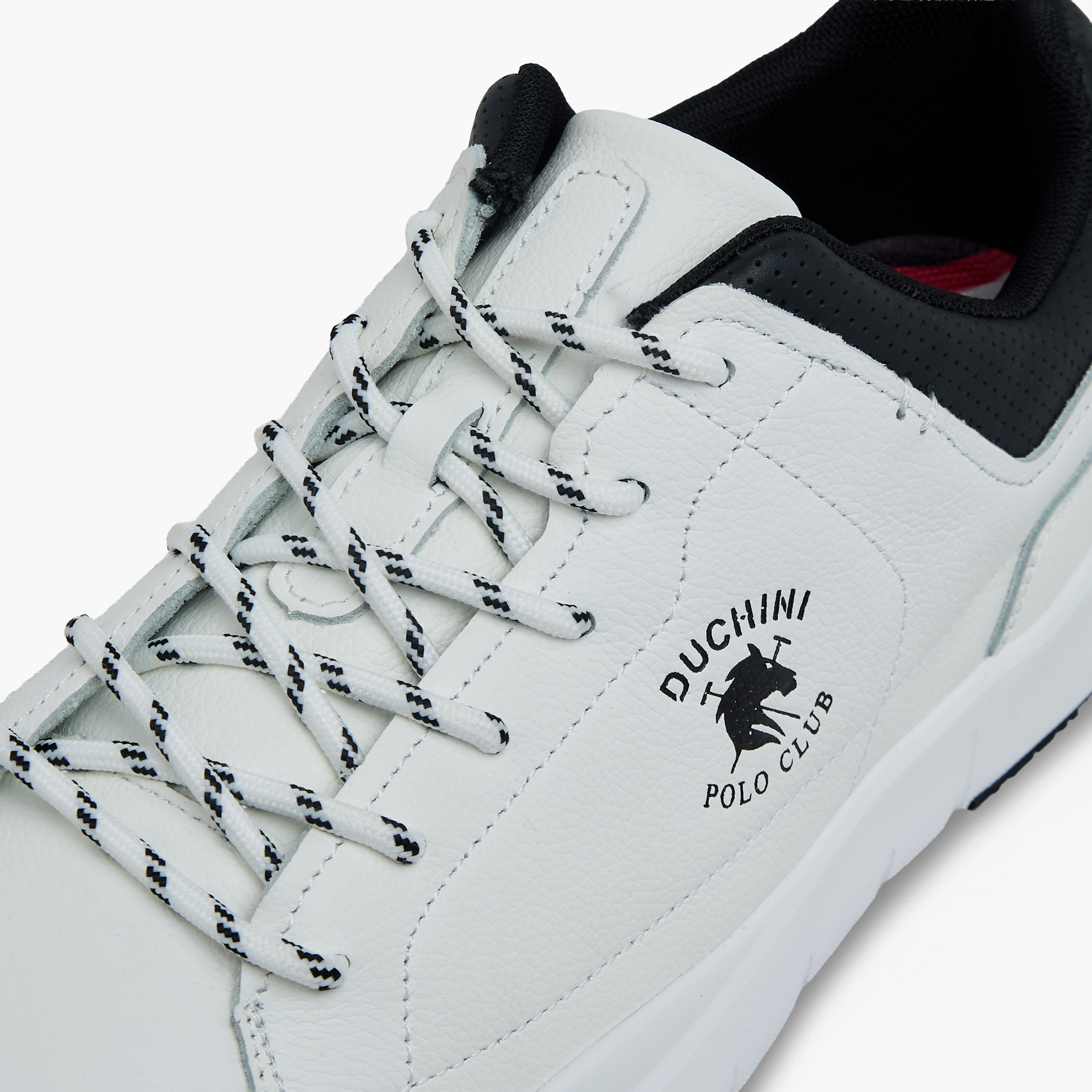 Duchini Polo Club Men Genuine Leather Lace-Up Ankle Sneakers-men-shoes-sneakers-image-4