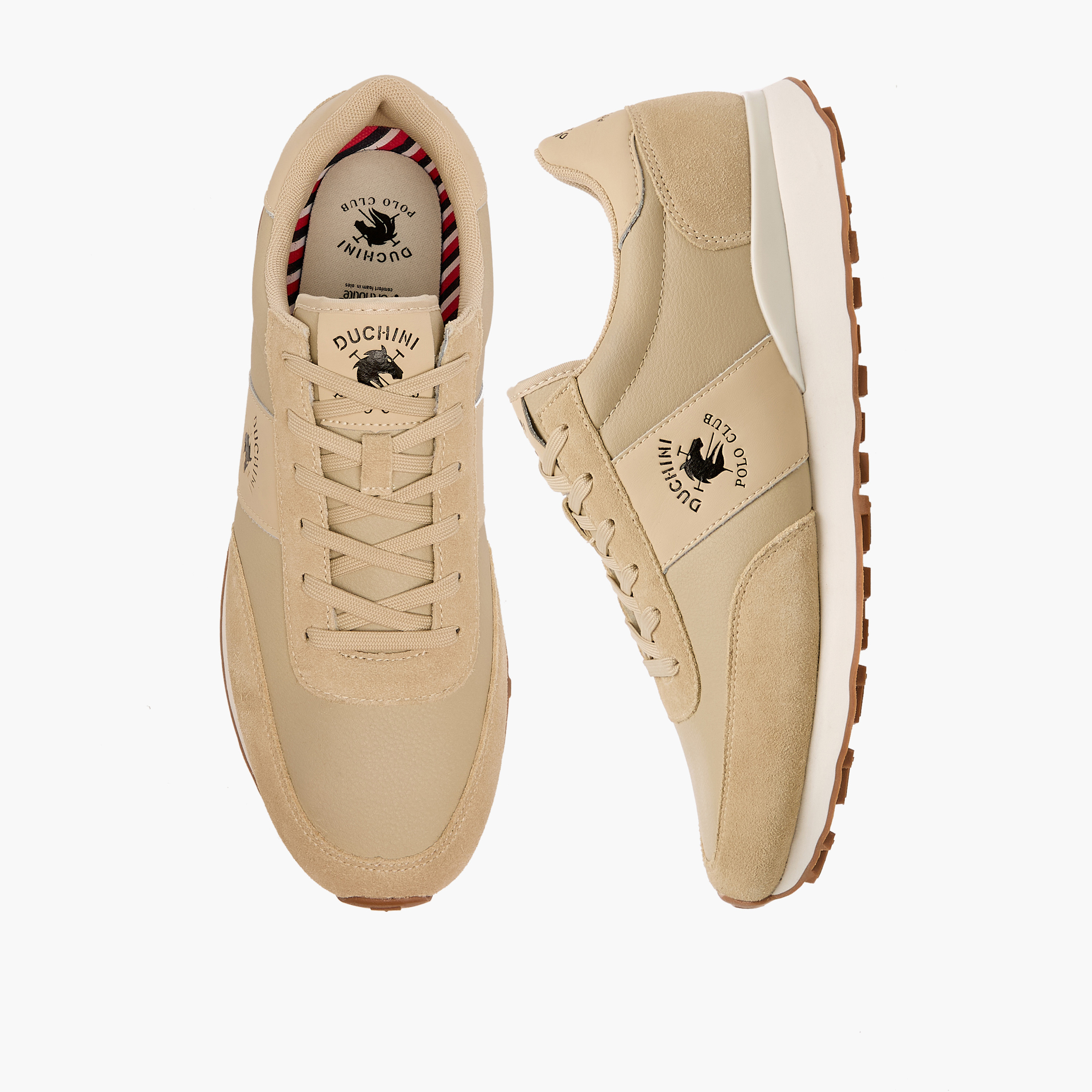 Duchini Polo Club Men Genuine Leather Lace-Up Ankle Sneakers-men-shoes-sneakers-image-1